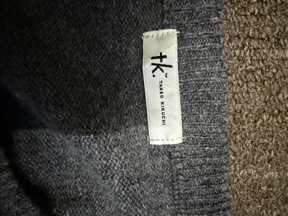 Takeo Kikuchi Vintage Tk. Takeo Kikuchi Crewneck Striped Knitwear Sweater Size US M / EU 48-50 / 2 - 9 Thumbnail