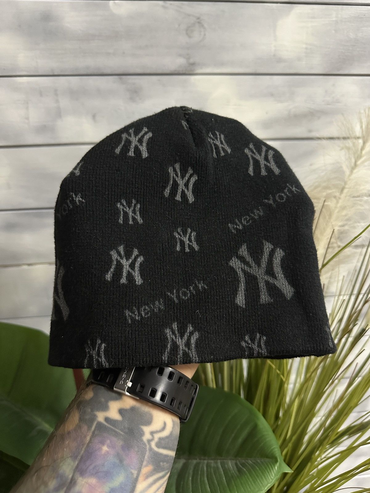 New Era Rare Vintage Monogram Hat New York Yankees x New Era 56cm Size ONE SIZE - 1 Thumbnail