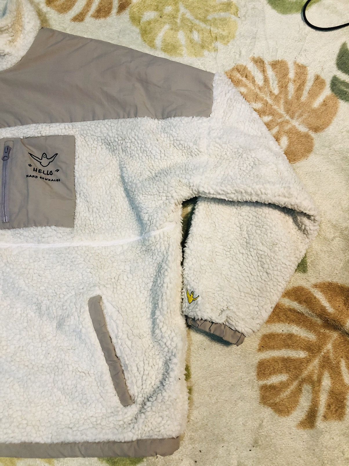 Designer × Japanese Brand Mark Gonzales Fleece Zippered Jacket (29) Size US L / EU 52-54 / 3 - 5 Thumbnail