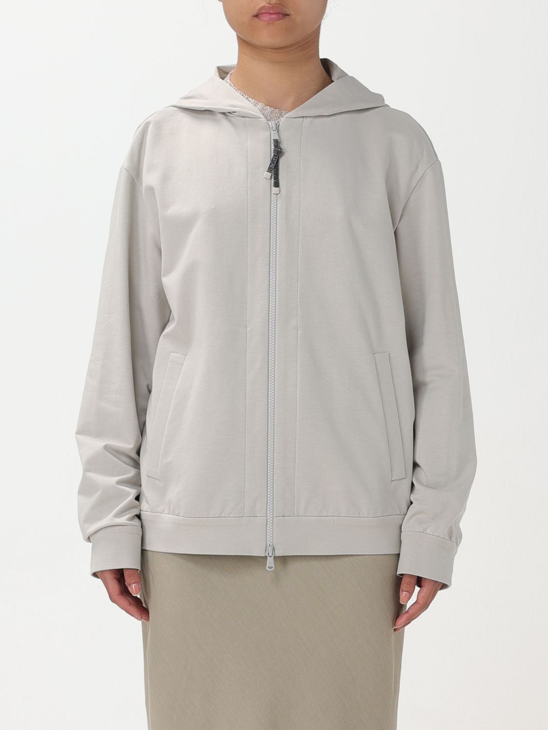 image of Brunello Cucinelli Sweatshirt Woman Quartz, Women's (Size Medium)