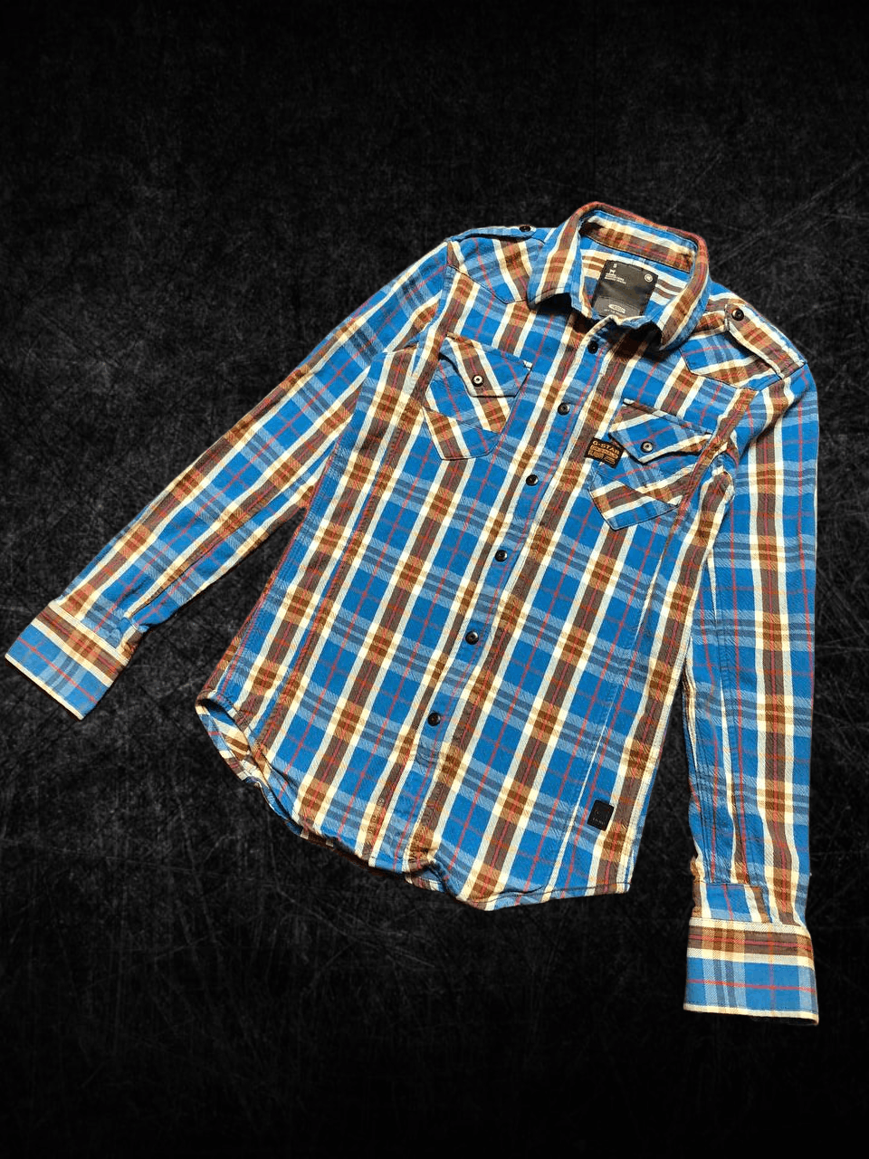 G-Star Avant-Garde Shirt Print Logo G-Star Raw Vintage Size US S / EU 44-46 / 1 - 1 Thumbnail