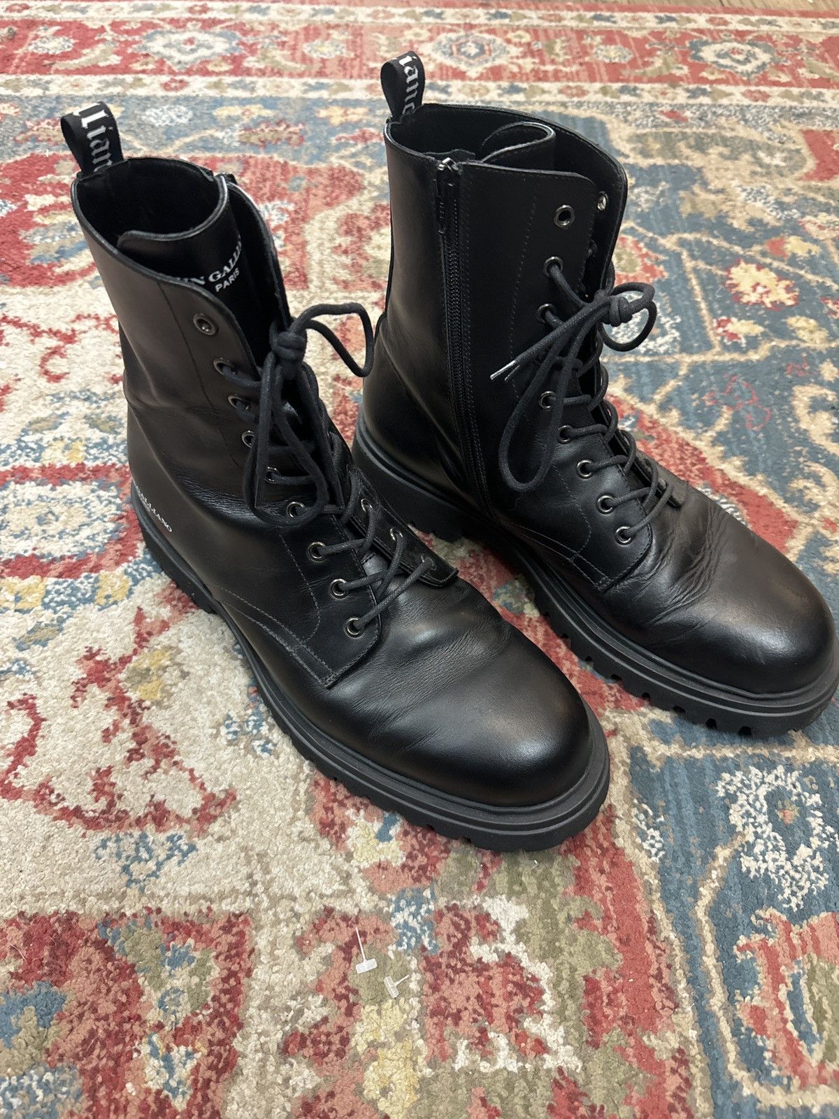John Galliano Lace up boots Size US 11 / EU 44 - 1 Thumbnail
