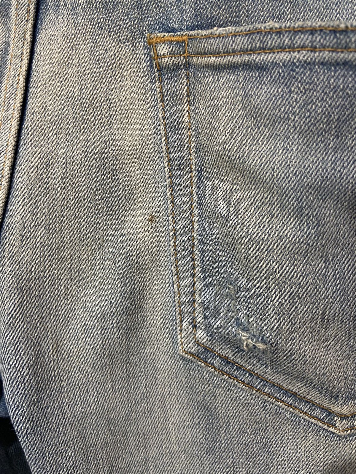 Balmain Balmain Denim Distressed Jeans moto bike Size US 31 - 16 Thumbnail