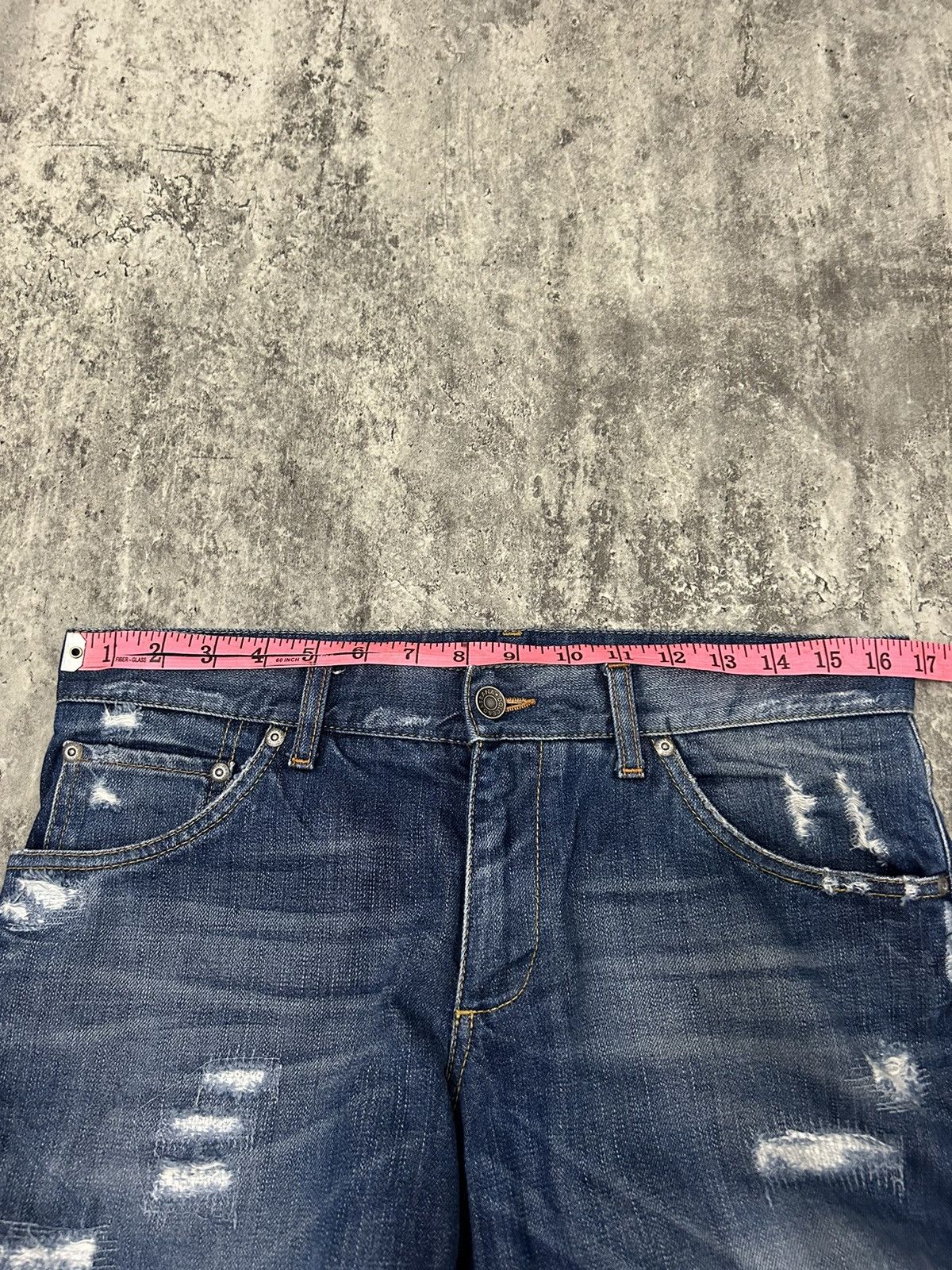 Dolce & Gabbana Dolce & Gabbana Distressed Jeans Size US 33 - 16 Thumbnail