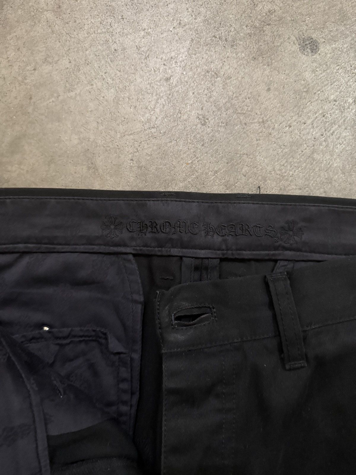 Chrome Hearts Chrome Hearts Cross Patch Chinos Size US 33 - 11 Thumbnail