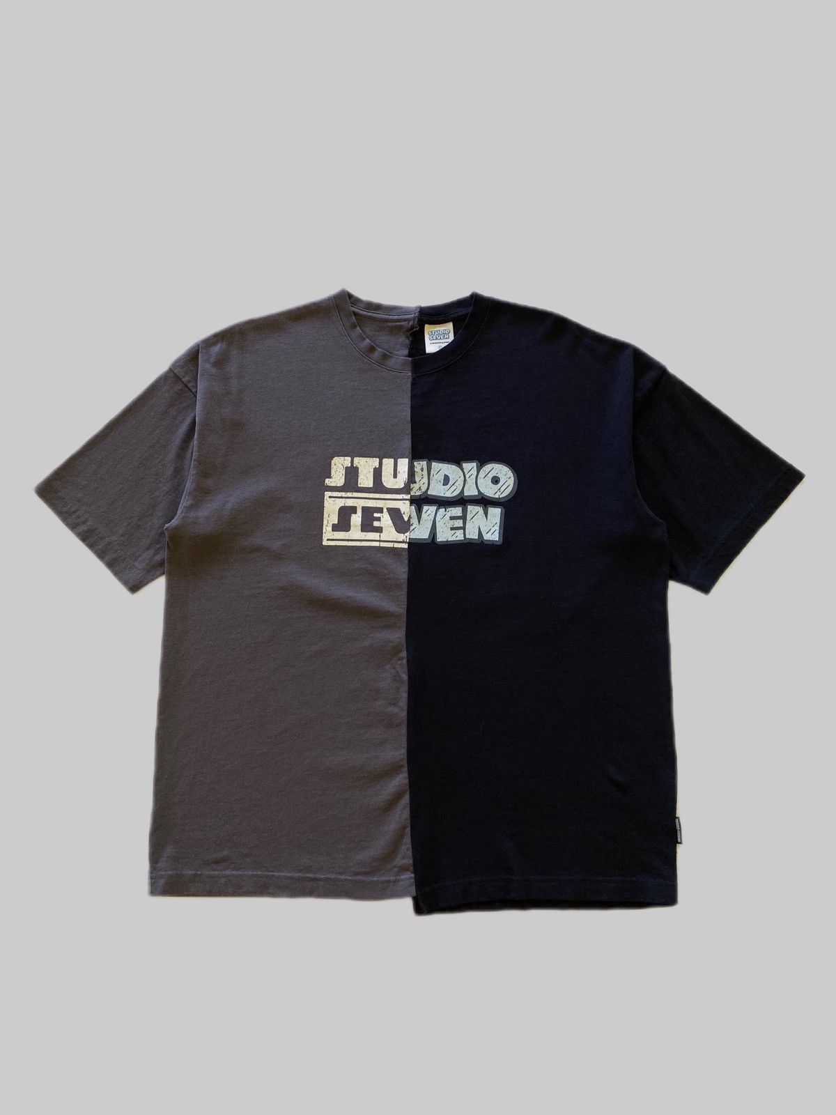 GU × Studio Seven Studio Se7en x GU Split Logo Shirt Size US L / EU 52-54 / 3 - 1 Thumbnail