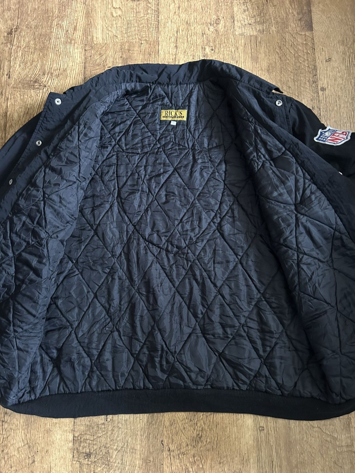NFL Vintage Los Angeles Raiders NFL Coach Jacket Big Back Logo Size US L / EU 52-54 / 3 - 15 Thumbnail