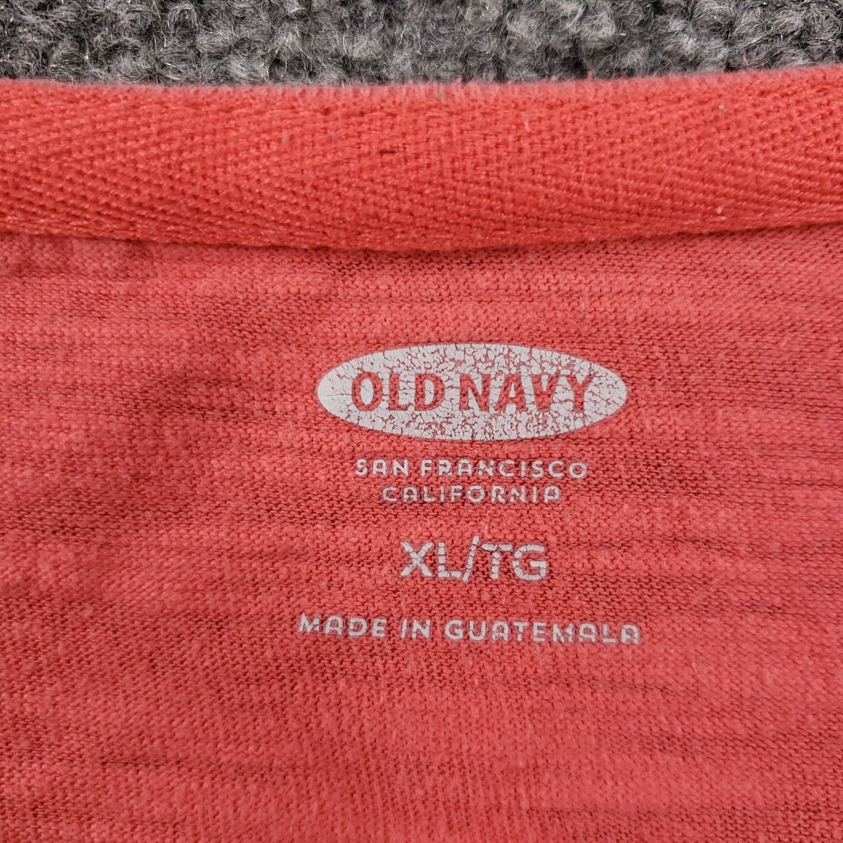 Old Navy Old Navy Red USA Land Of The Free T-Shirt Mens XL Crew Neck Short Sleeves Tee Size US XL / EU 56 / 4 - 3 Thumbnail