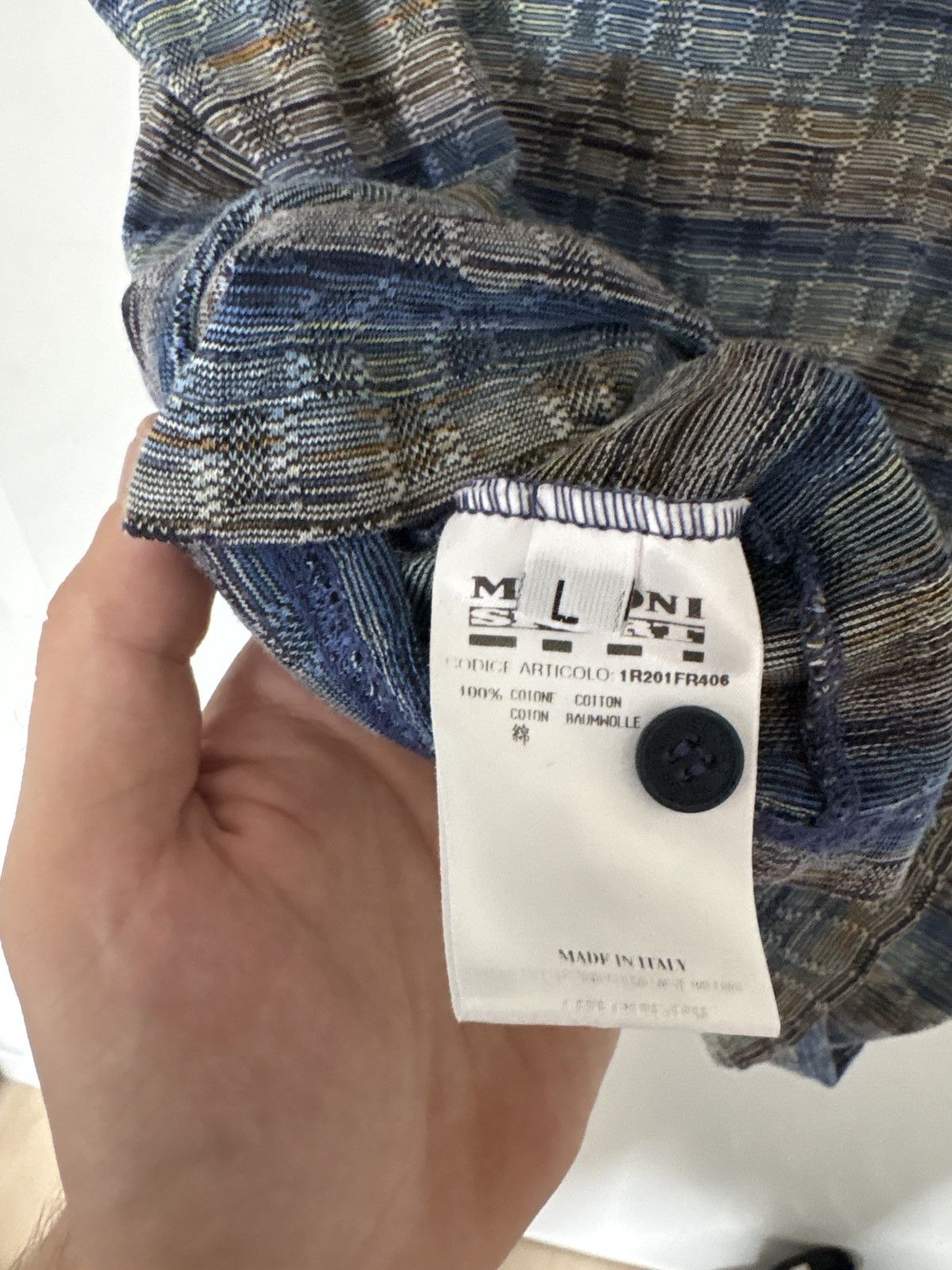 Missoni Missoni polo Size US L / EU 52-54 / 3 - 4 Thumbnail