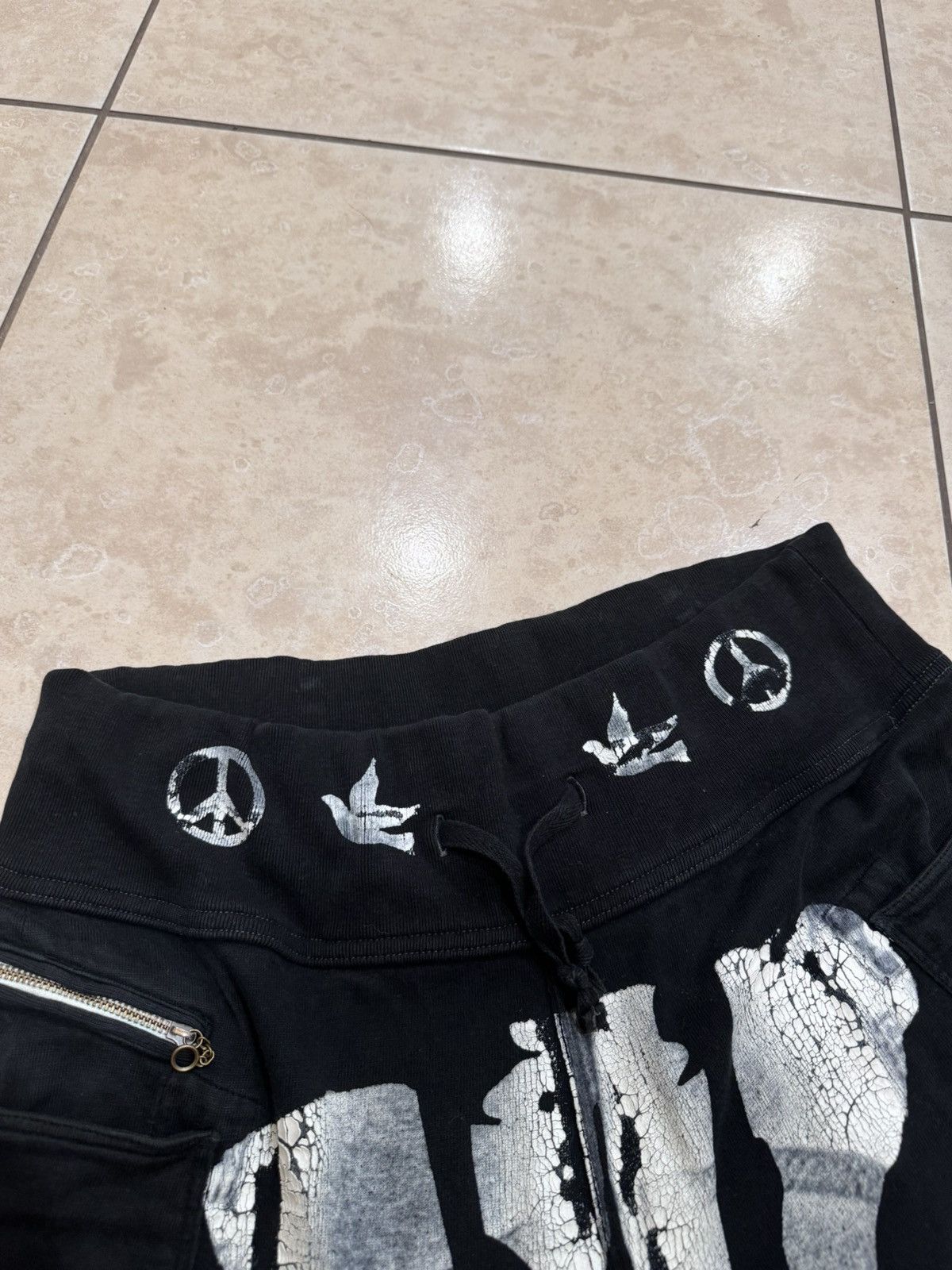 Kapital Kountry Kapital Skeleton Wide Leg Sweatpants Size US 32 / EU 48 - 4 Thumbnail