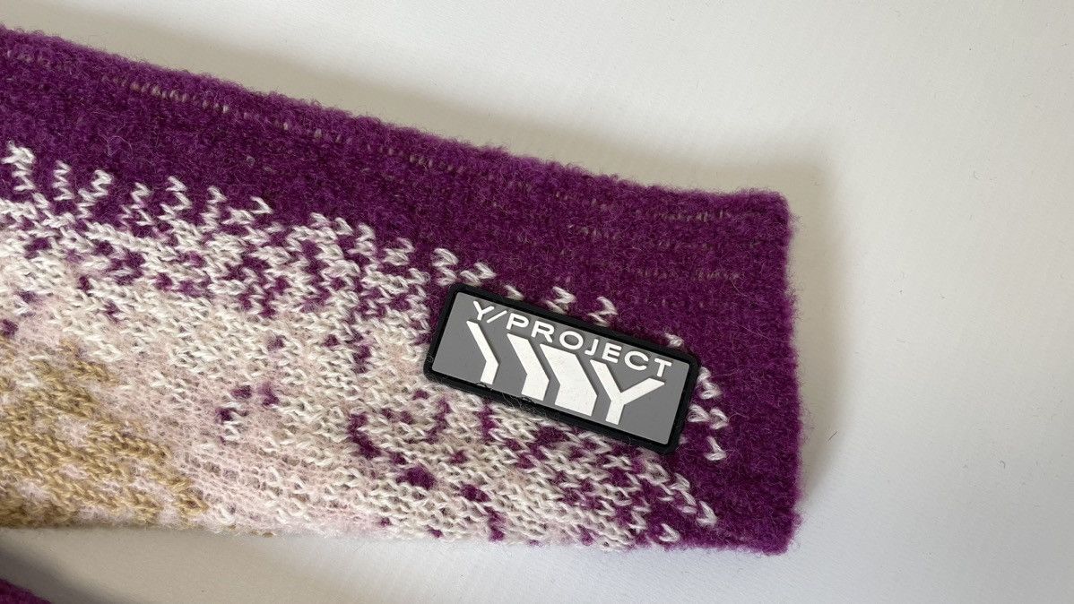 Y/Project A/W 22 Purple / Beige ‘Gradient’ Sweater Size US M / EU 48-50 / 2 - 6 Thumbnail