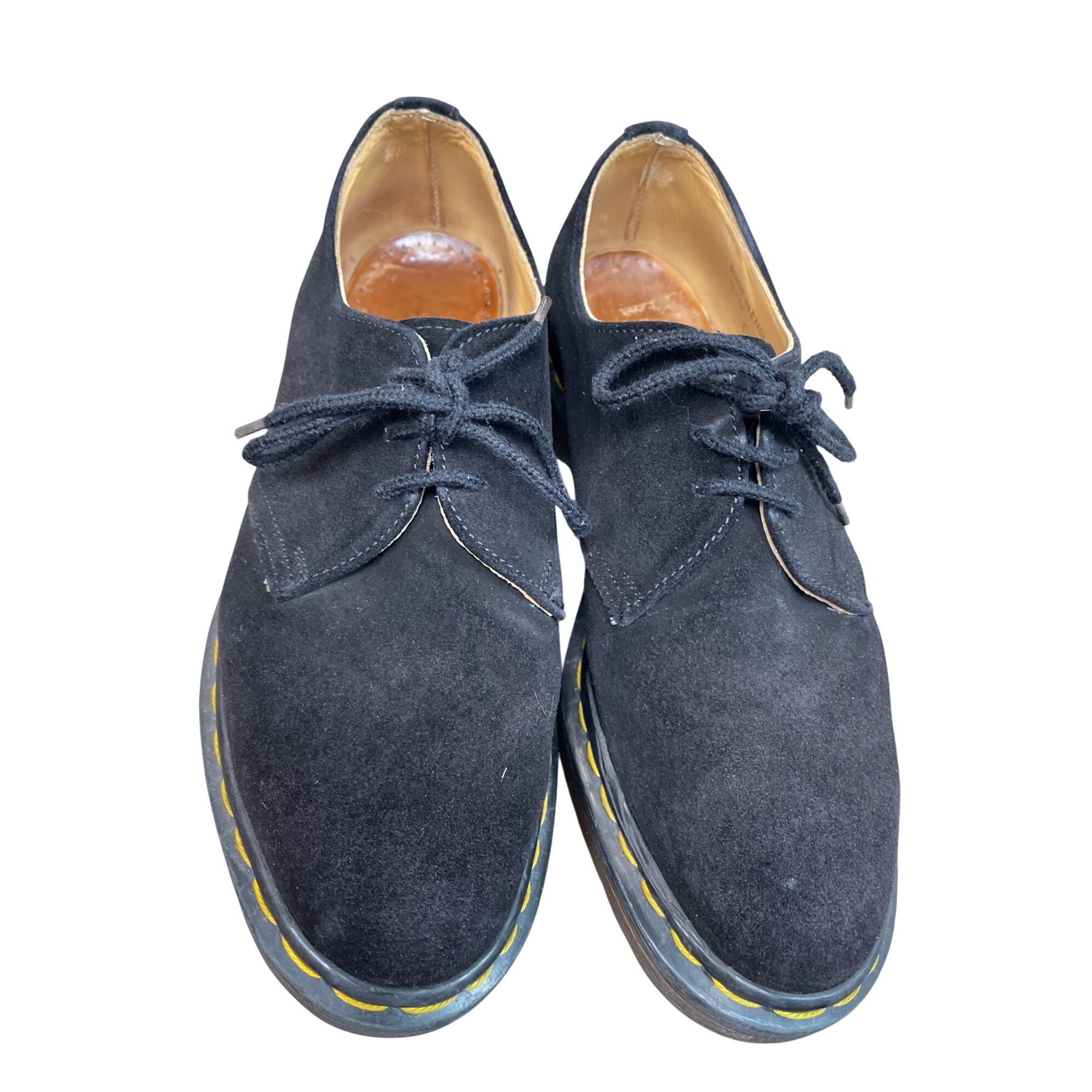 Dr. Martens Dr. Martens mens black suede 3 eye airwair oxford shoes sz 8 Size US 8.5 / EU 41-42 - 16 Thumbnail