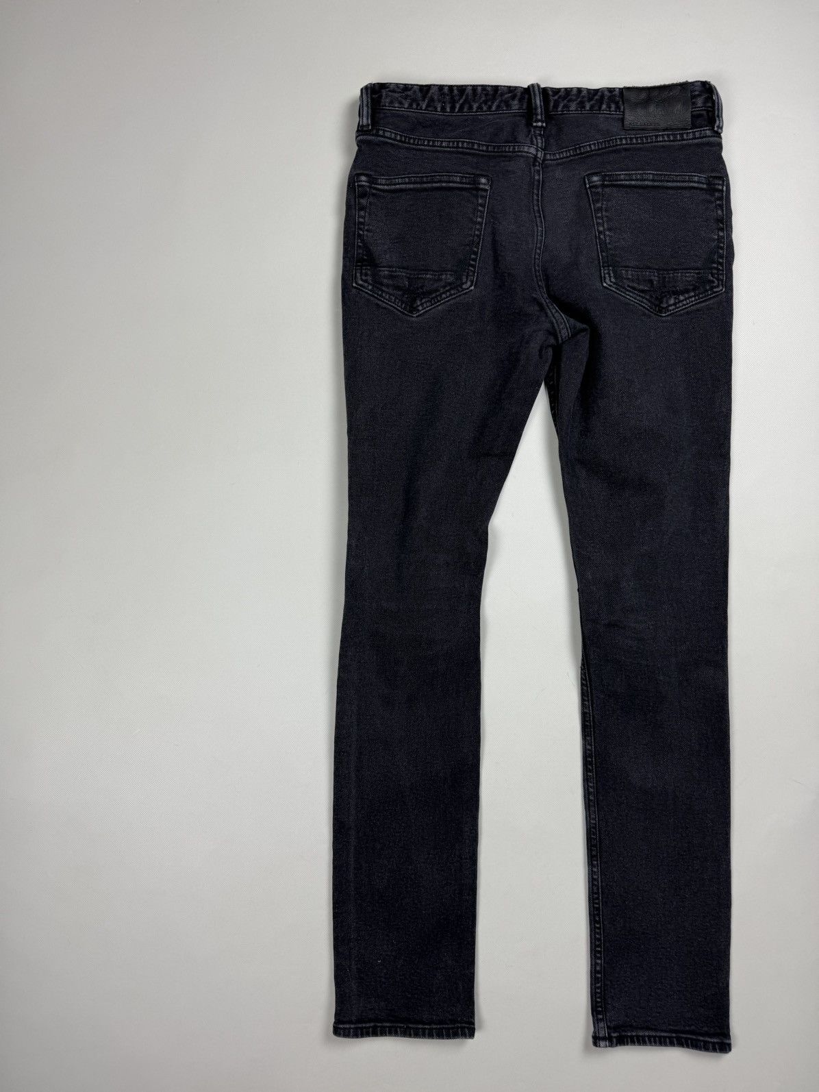 Allsaints × Japanese Brand Allsaints Cigarette Damaged Distressed Denim Skinny Jeans Size US 30 / EU 46 - 18 Thumbnail