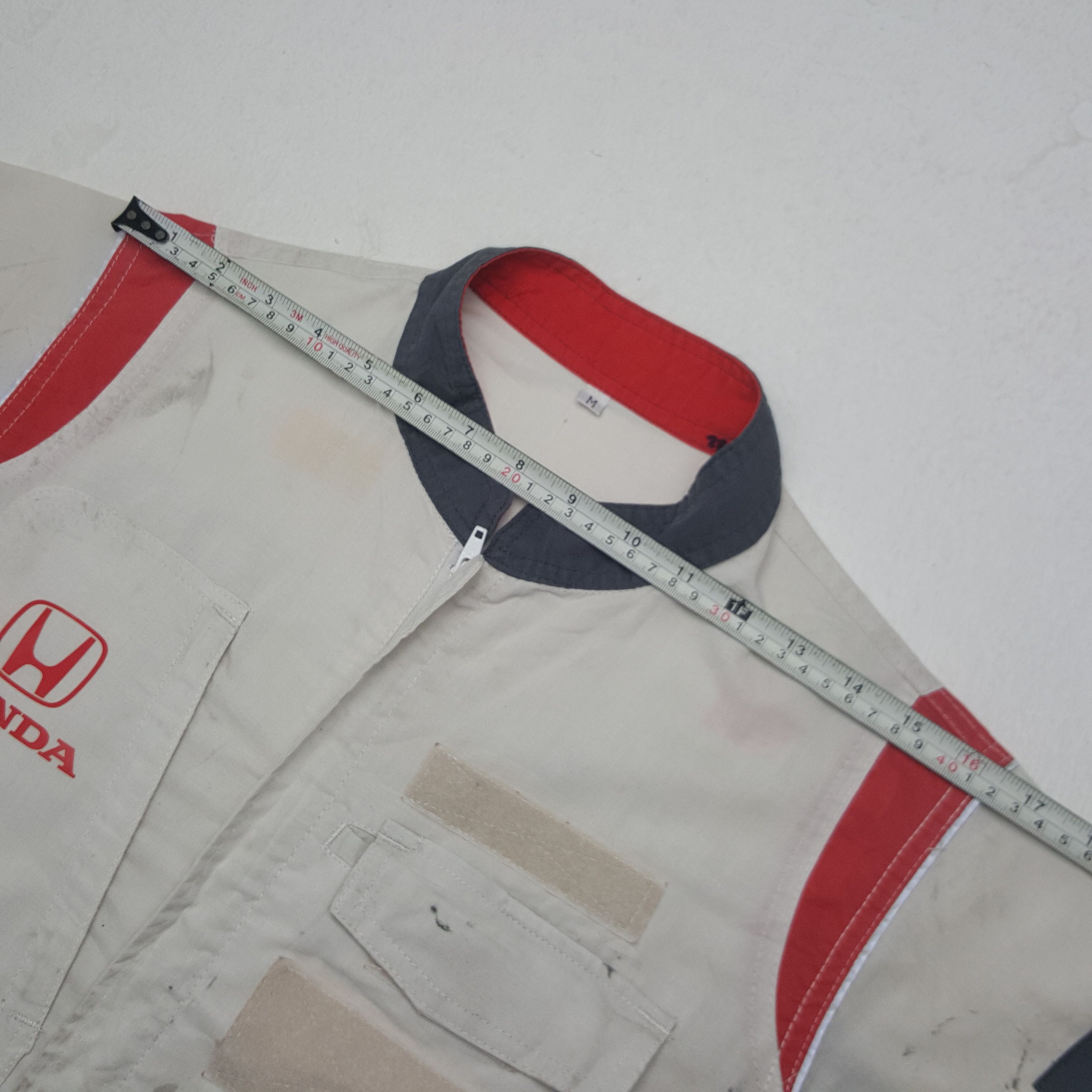 Honda × Vintage Vintage Honda Japanese Racing Team Workwear Coverall Jacket Size US M / EU 48-50 / 2 - 10 Thumbnail