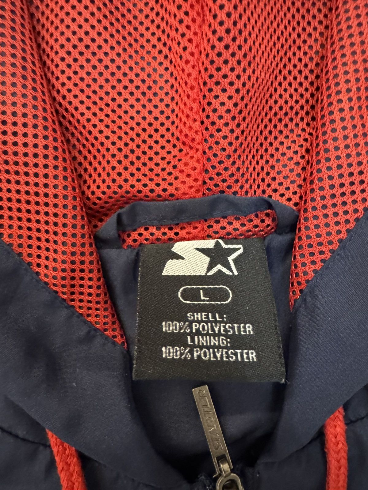 Starter Starter USA Anorak Jacket Light Navy Zip Hood size L Size US L / EU 52-54 / 3 - 12 Thumbnail