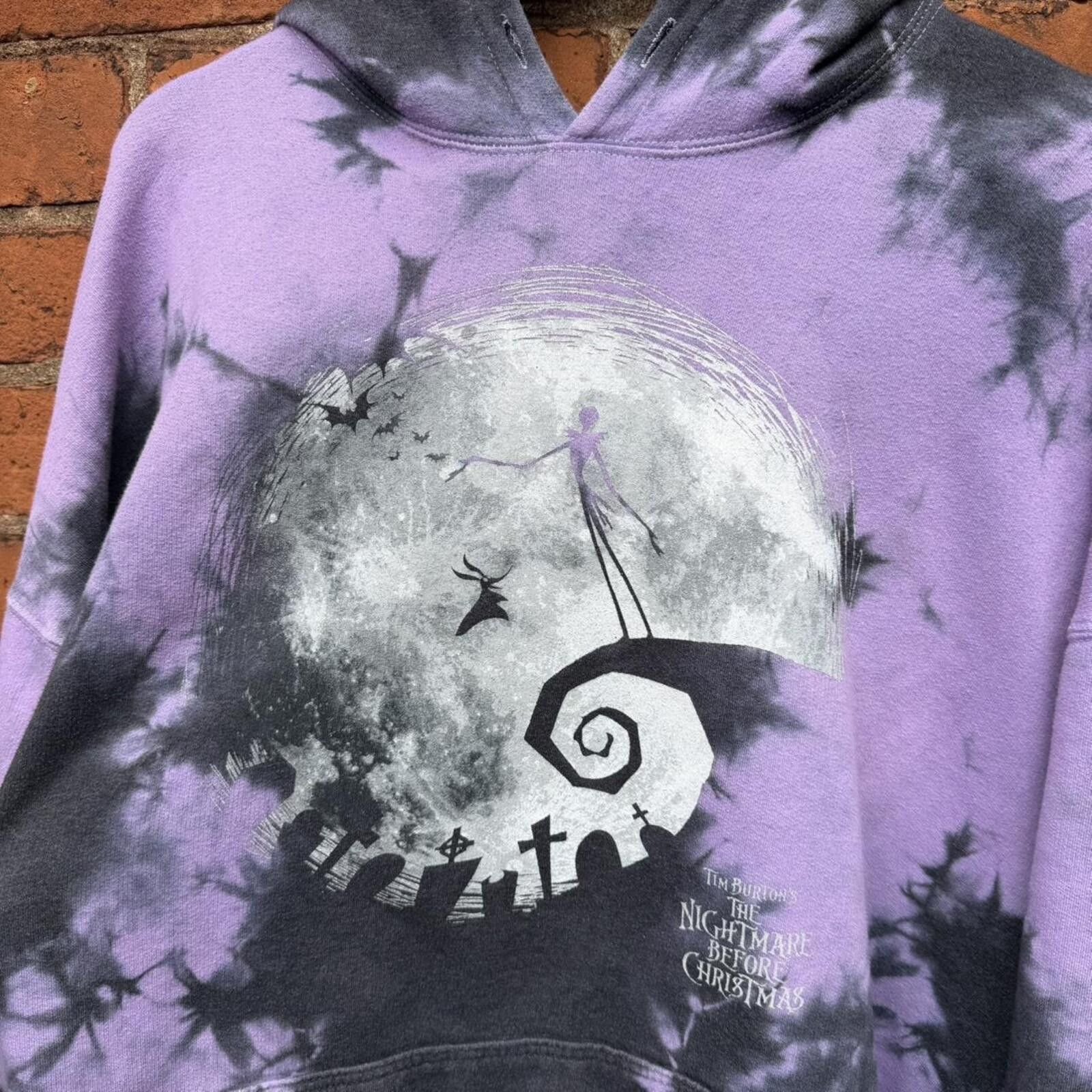 Disney nightmare before Christmas tie dye hoodie XL Size US XL / EU 56 / 4 - 2 Thumbnail