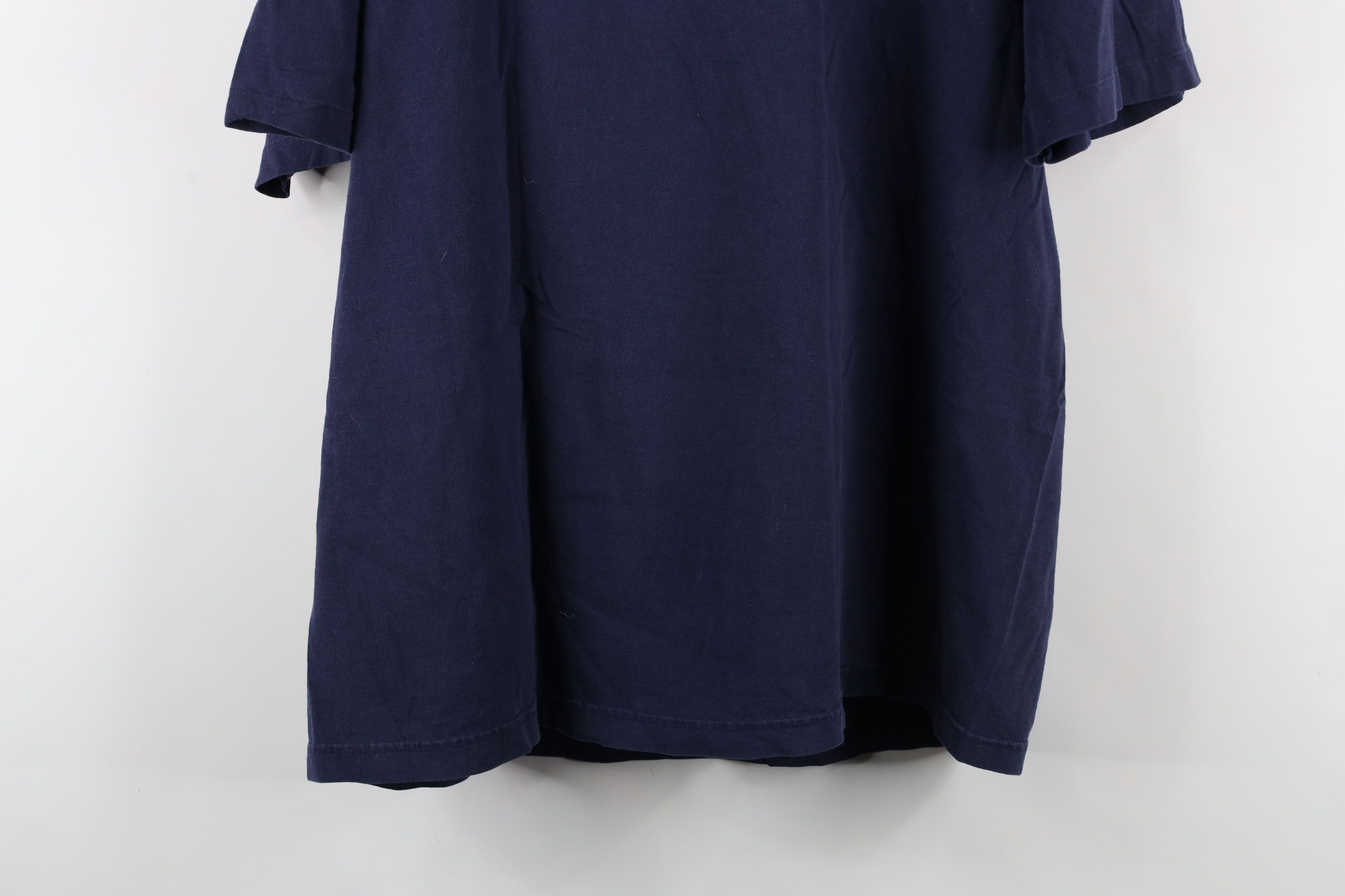 Reebok × Vintage Vintage 90s Reebok Big Logo T-Shirt Blue Cotton USA Size US XL / EU 56 / 4 - 10 Thumbnail