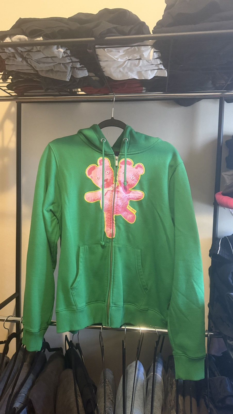Marc Jacobs Heaven Marc Jacobs — Double Headed Teddy Zip-Up Sweatshirt Size US M / EU 48-50 / 2 - 2 Thumbnail