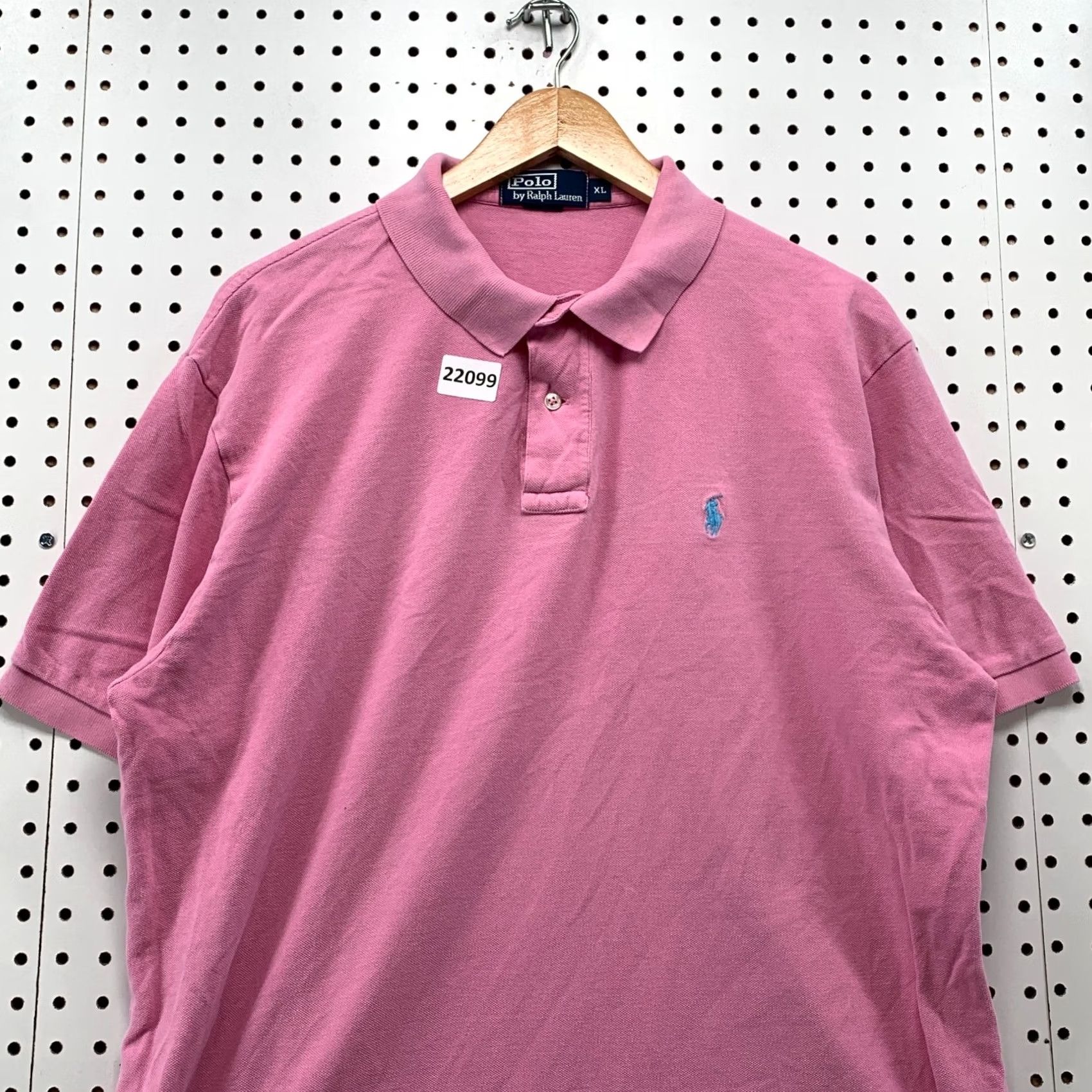 Polo Ralph Lauren Polo Ralph Lauren Polo Shirt Pink Blue Pony Short Sleeve Men Mens XL Size US XL / EU 56 / 4 - 6 Thumbnail