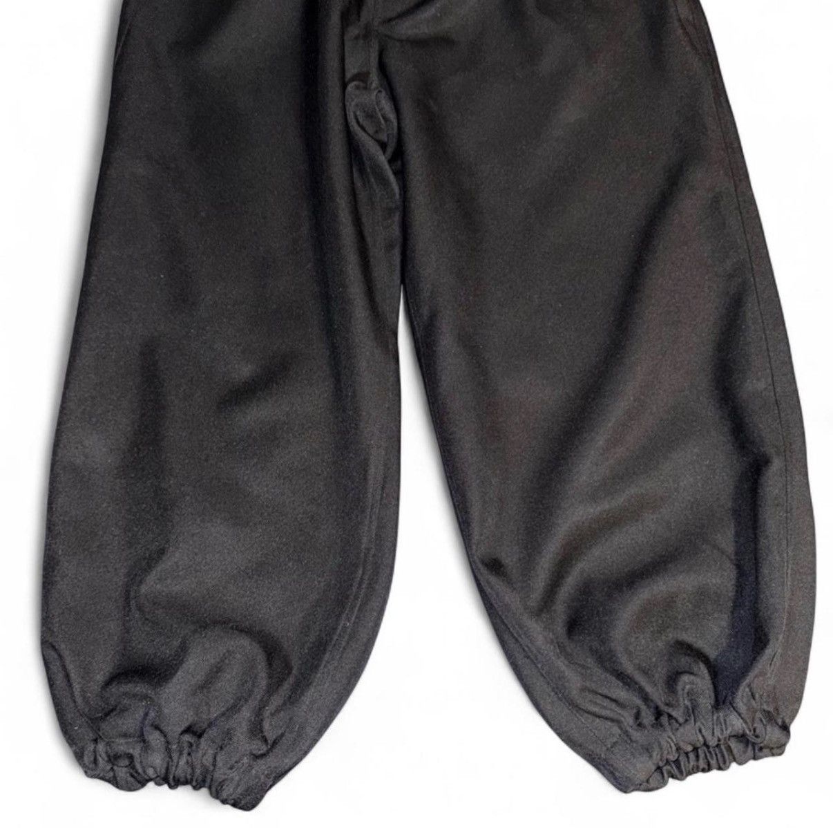Willy Chavarria Willy Chavarria black wide leg joggers Size US 32 / EU 48 - 4 Thumbnail