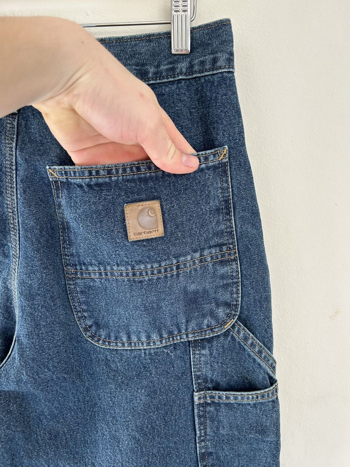 Carhartt × Vintage Vintage Carhartt Carpenter Single Knee Work Pants Size US 31 - 3 Thumbnail