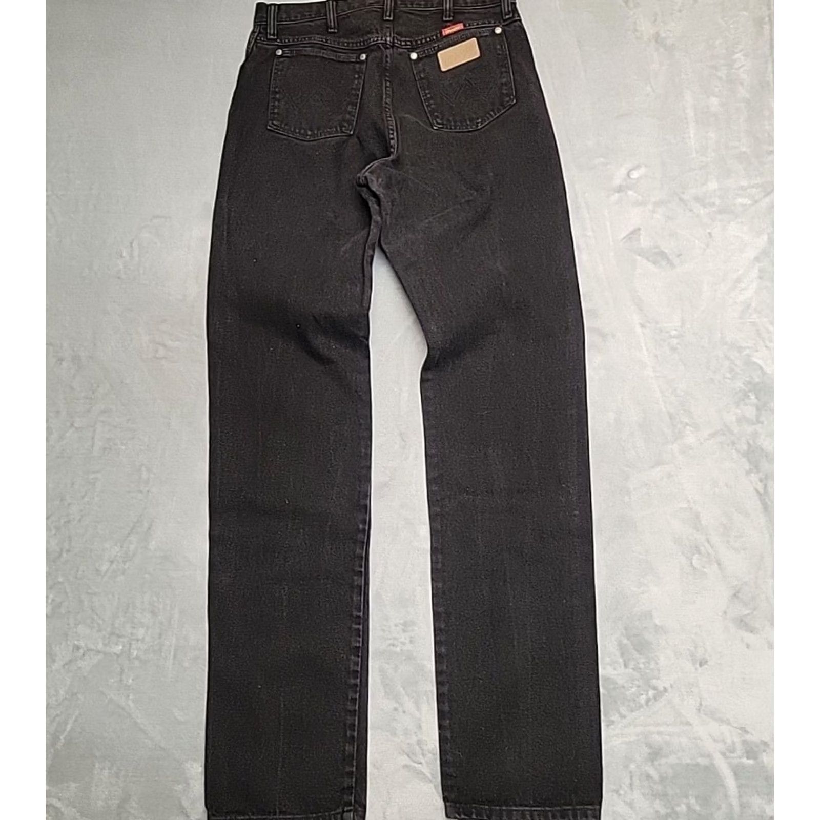 Wrangler VINTAGE Wrangler Jeans Women 15 Tall 32x36 Black High Rise USA 90s Made in USA Wrangler Jeans Women 15 Tall 32x36 Black High Rise USA 90s Made in USA Size 36" / US 14 / IT 50 - 6 Thumbnail