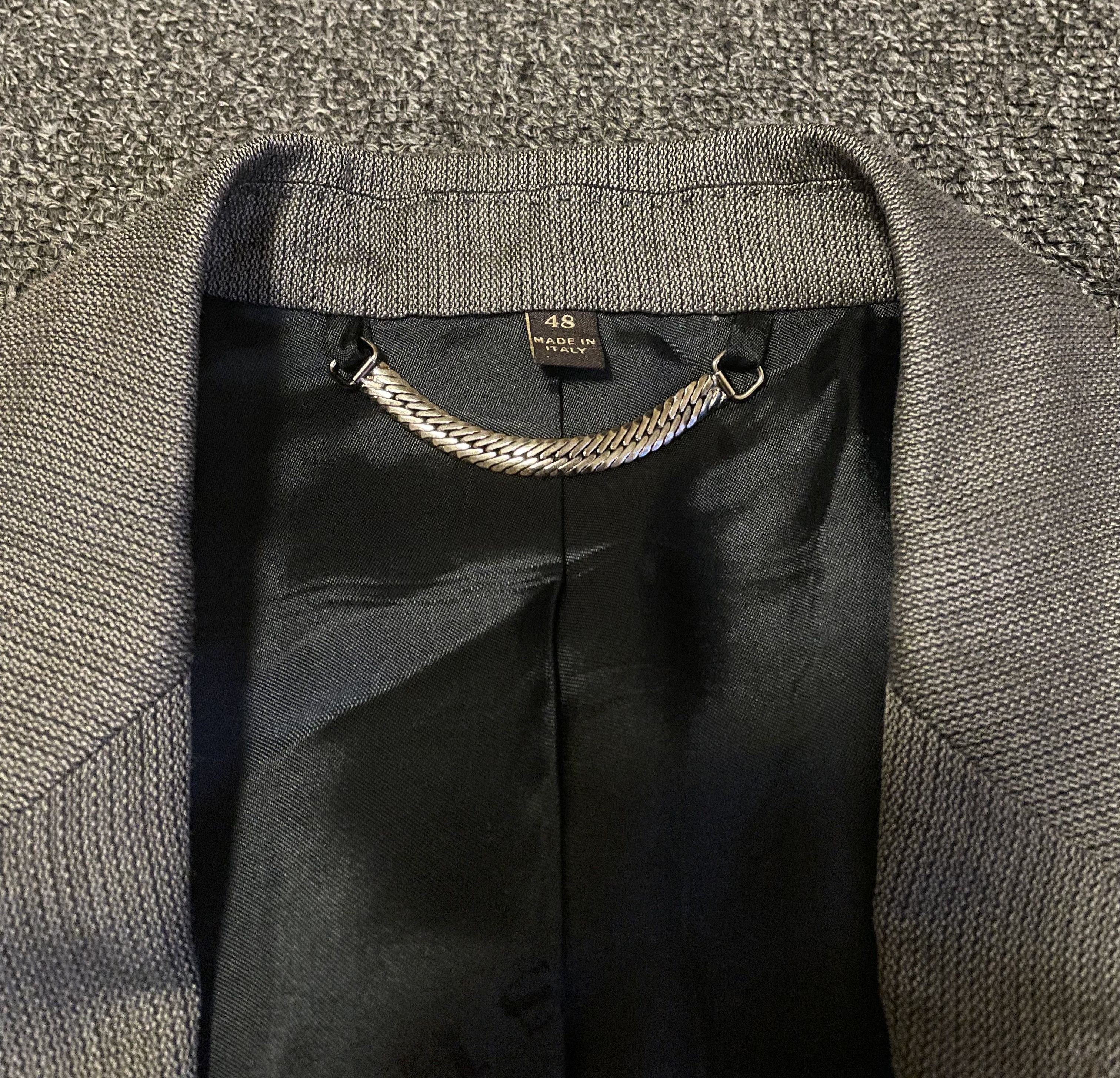 Burberry burberry wool silk blazers jacket size 48 Size 48R - 6 Thumbnail