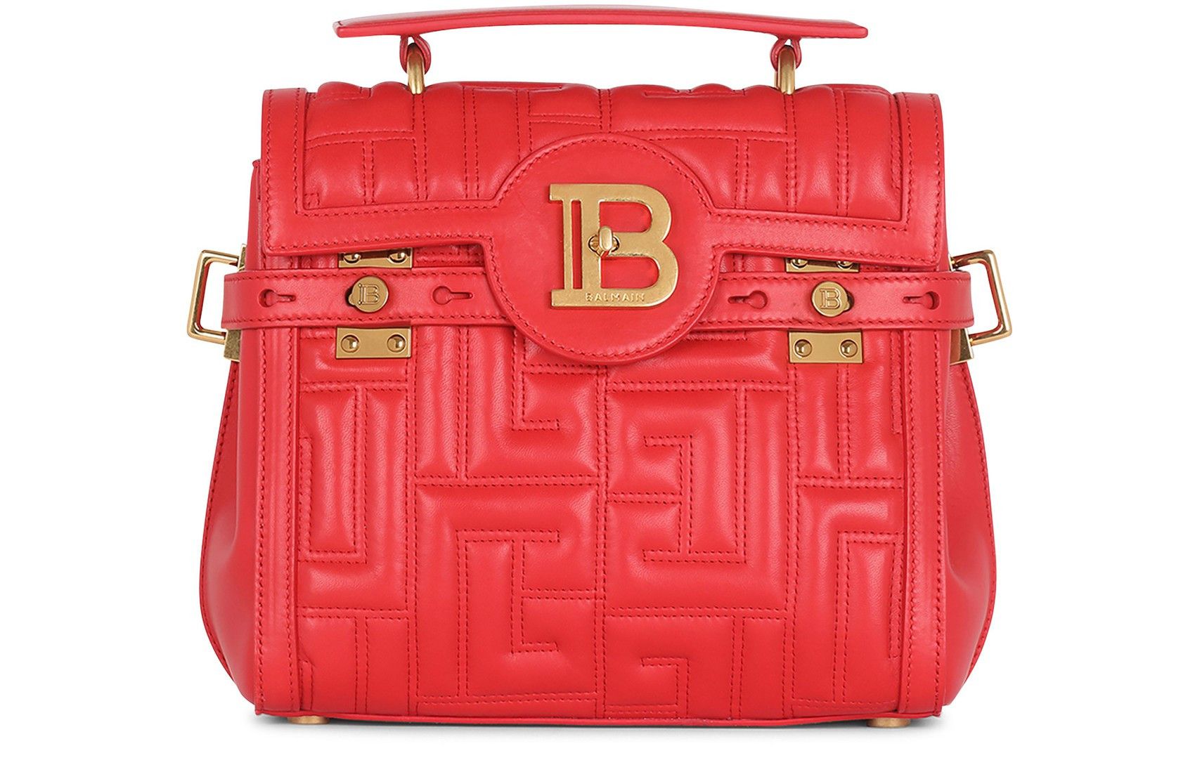 Balmain o1w1db10624 Bag in Red Size ONE SIZE - 4 Thumbnail