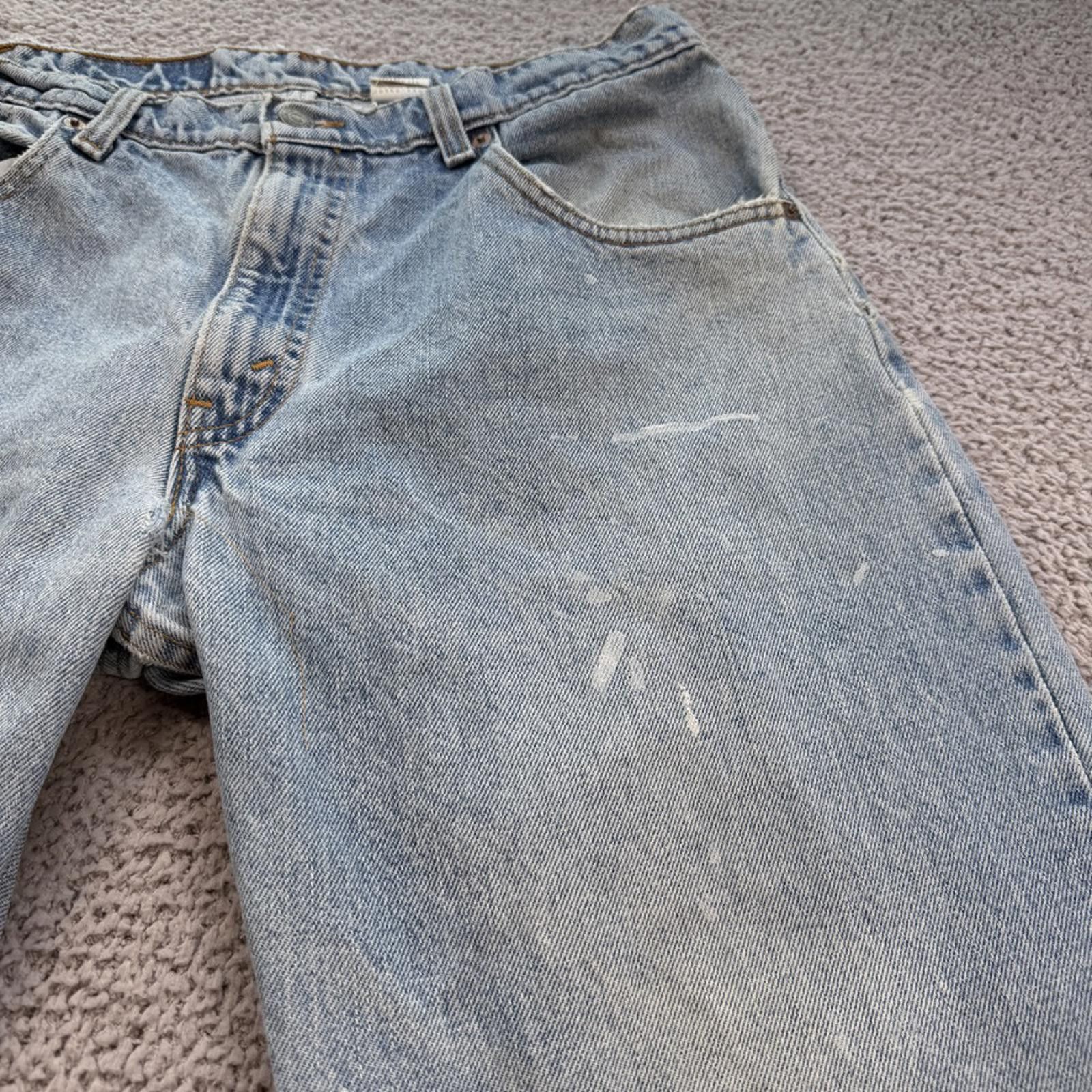 Levi's Vintage 90s Levis 560 Jeans 34x32 Loose Fit Tapered Light W Size US 34 / EU 50 - 8 Thumbnail