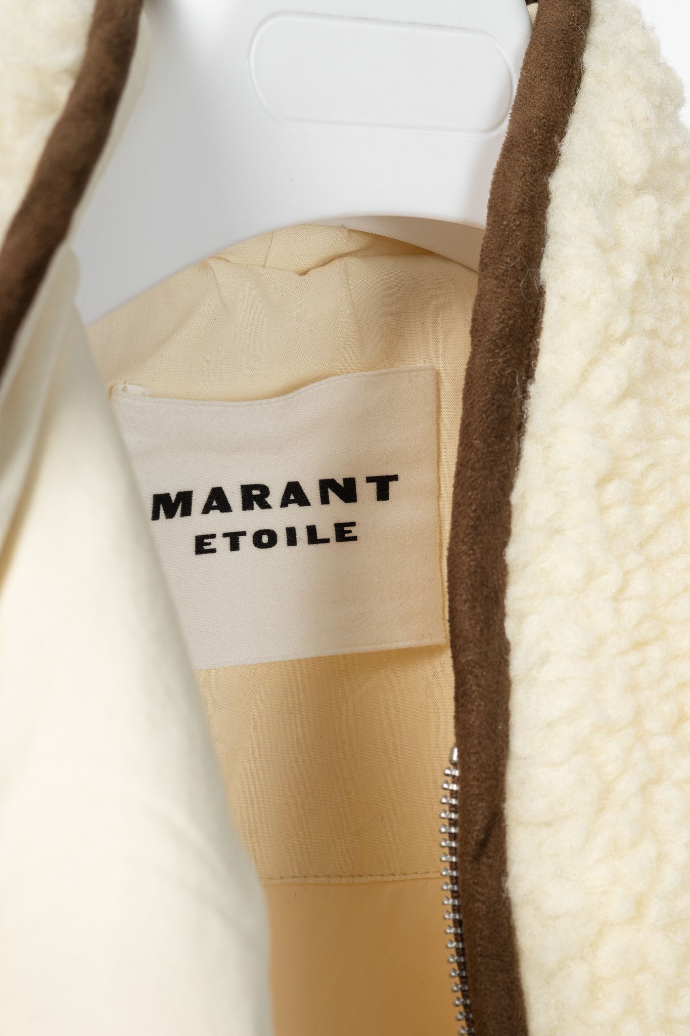 Isabel Marant Etoile Isabel Marant Etoile Maximilia Faux-Shearling Cardigan Vest Size S / US 4 / IT 40 - 4 Thumbnail