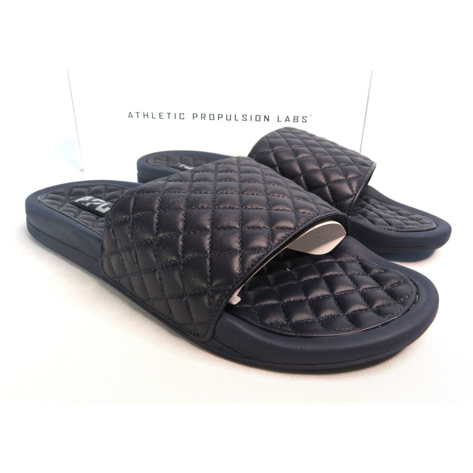 Athletic Propulsion Labs APL Athletic Propulsion Labs Lusso Quilted Leather Sandals Size US 11 / EU 44 - 1 Thumbnail