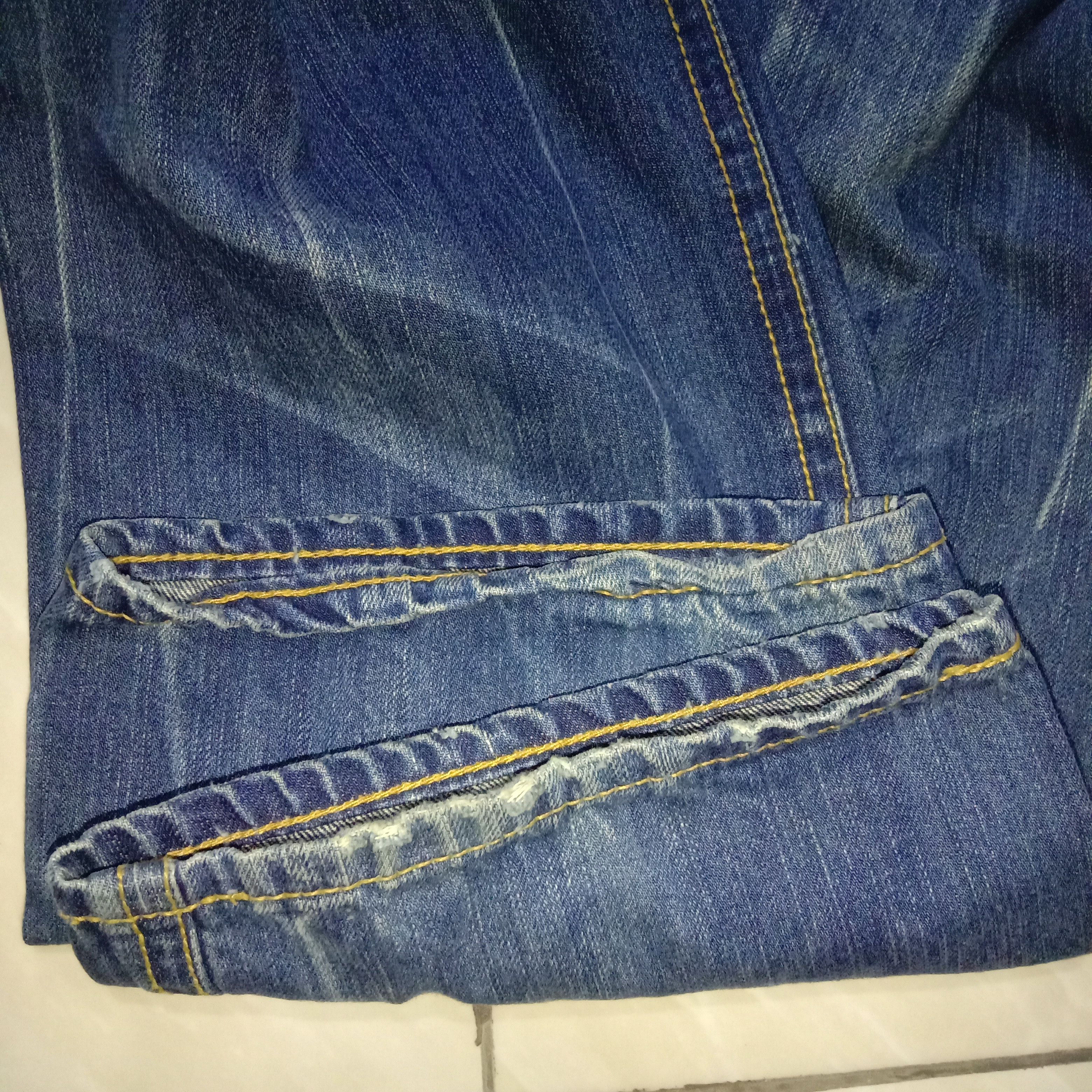 Anime × Cartoon Network × Japanese Brand Jeans Nishiki x Neon Genesis Evangelion Anime Manga Rare 00s Size US 30 / EU 46 - 9 Thumbnail