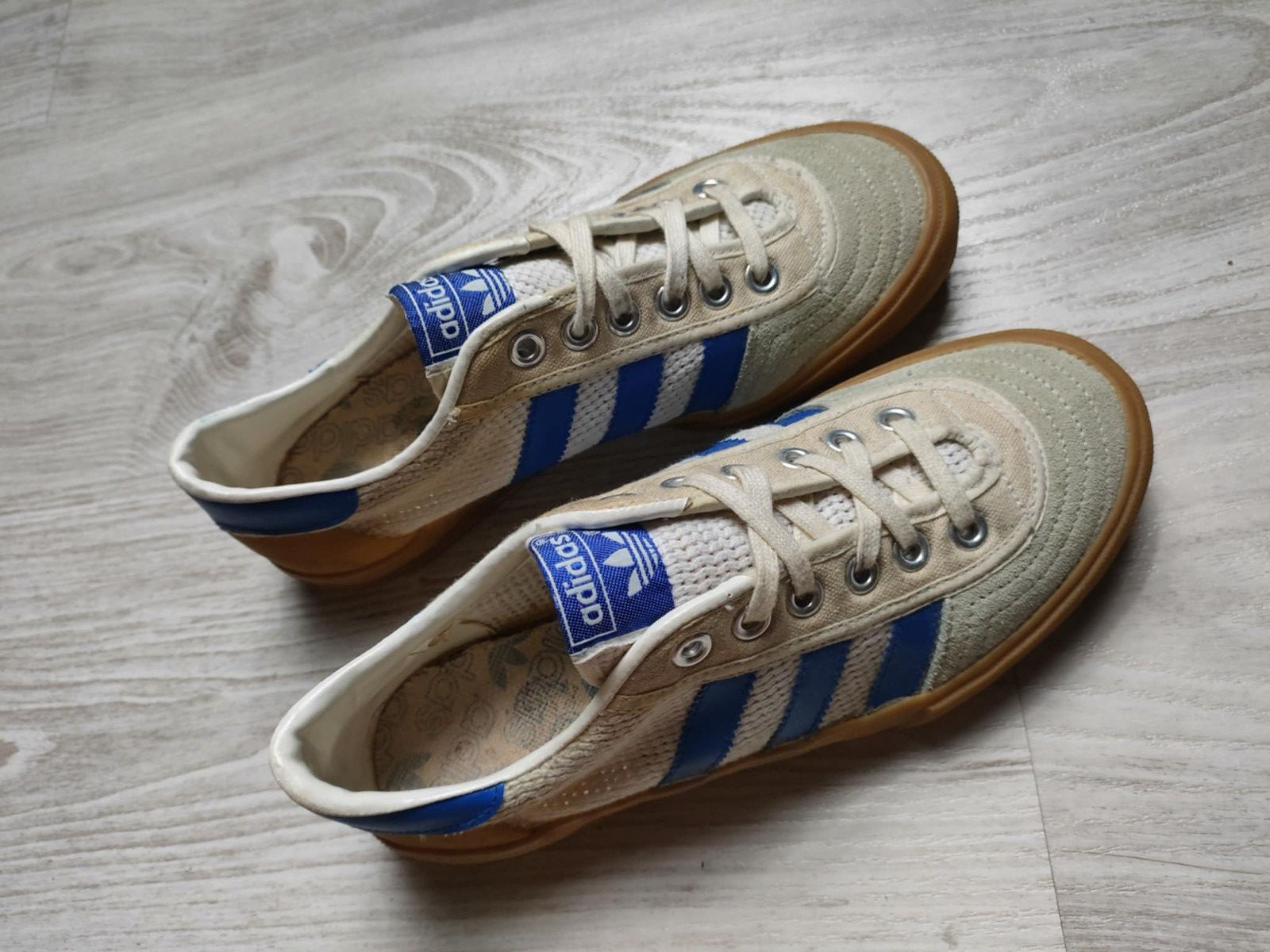 Adidas × Vintage Vintage 80s Adidas GAT samba style sneakers Size US 7 / IT 37 - 3 Thumbnail