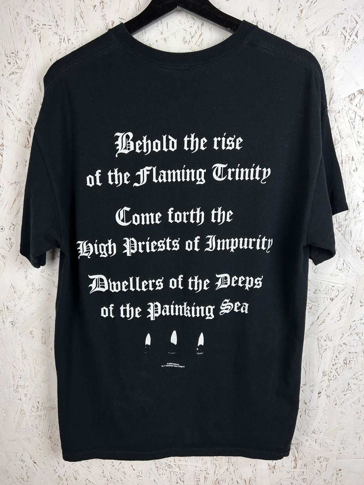 Band Tees 00s Vintage Darkthrone 2006 Panzerfaust Razamataz T-Shirt Size US M / EU 48-50 / 2 - 6 Thumbnail