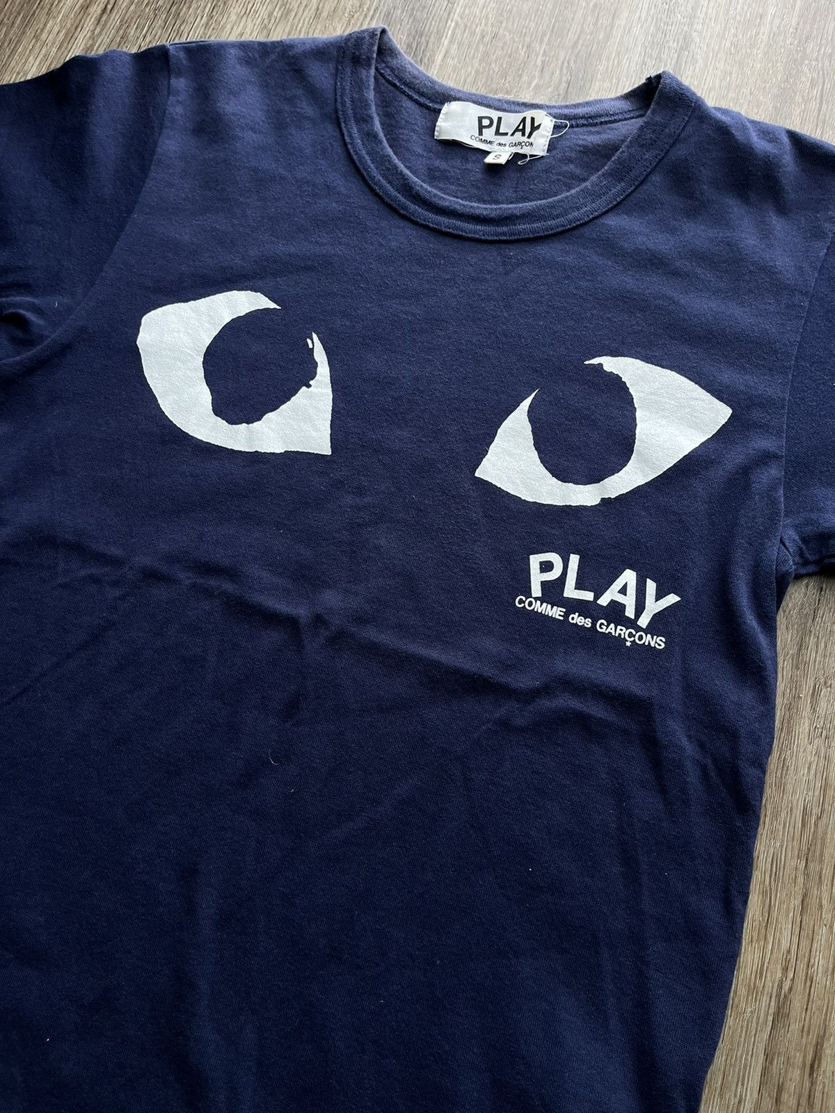 Comme des Garcons × Comme des Garcons PLAY × Japanese Brand Comme des Gargons Play Eyes Japan Made Size S / US 4 / IT 40 - 2 Thumbnail