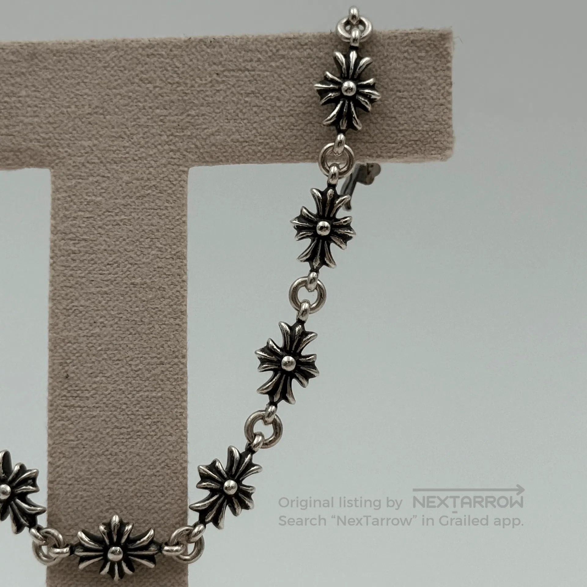 Chrome Hearts Chrome Hearts 11 Section Tiny Bracelet. Size ONE SIZE - 3 Thumbnail