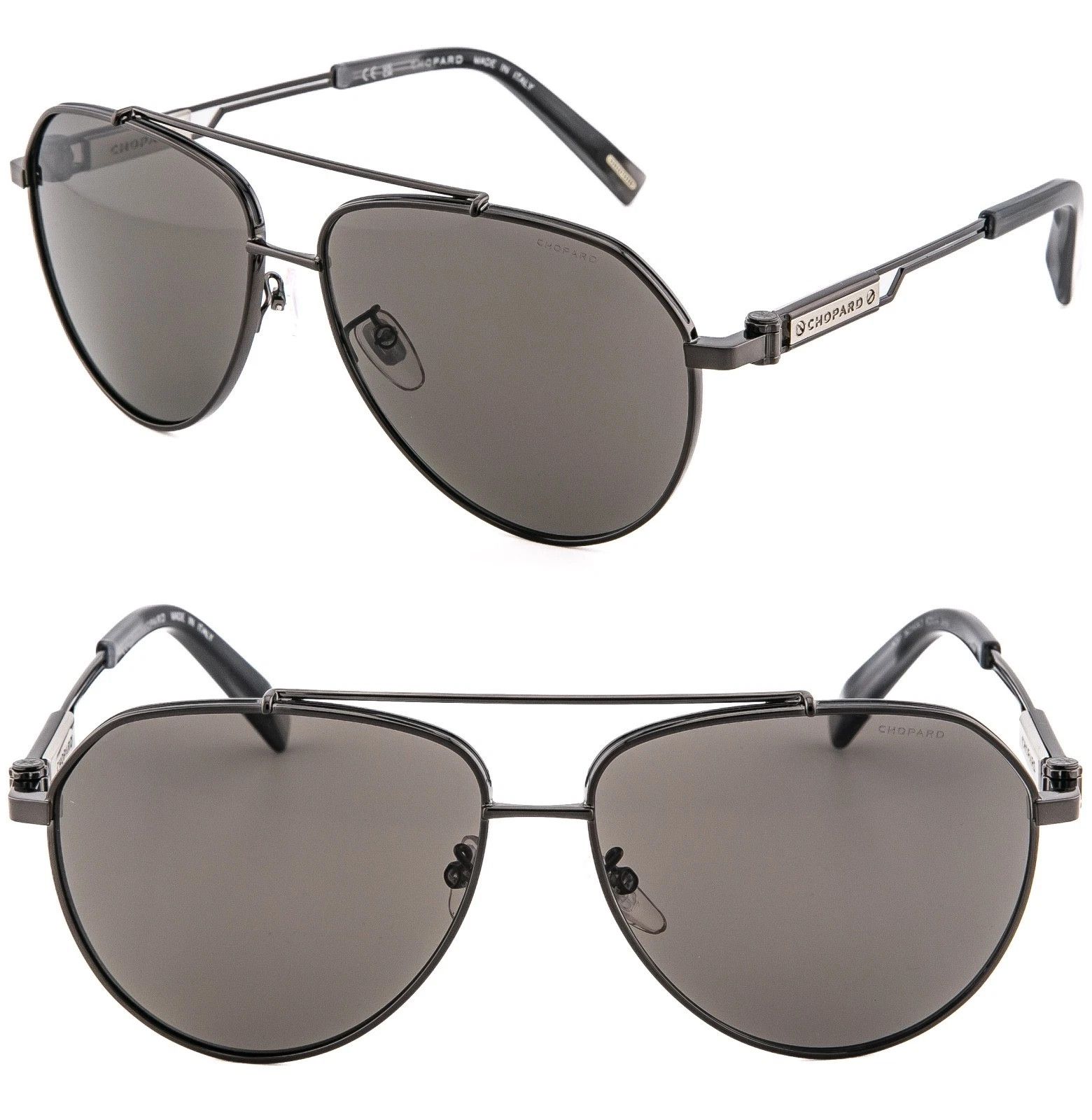 Chopard CHOPARD G63 Classic Racing SCHG63 Polarized Metal Sunglasses Size ONE SIZE - 1 Thumbnail