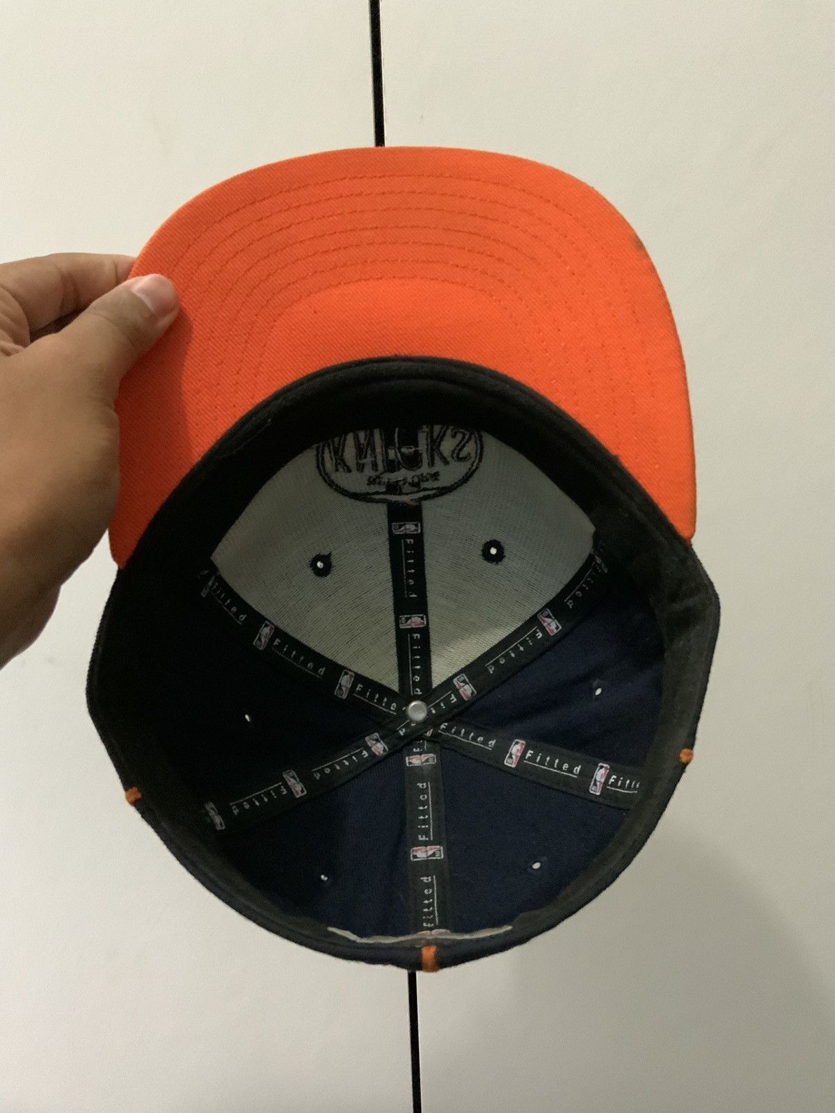 Reebok Reebok Knicks New York Wool Fitted Hat Size ONE SIZE - 7 Thumbnail