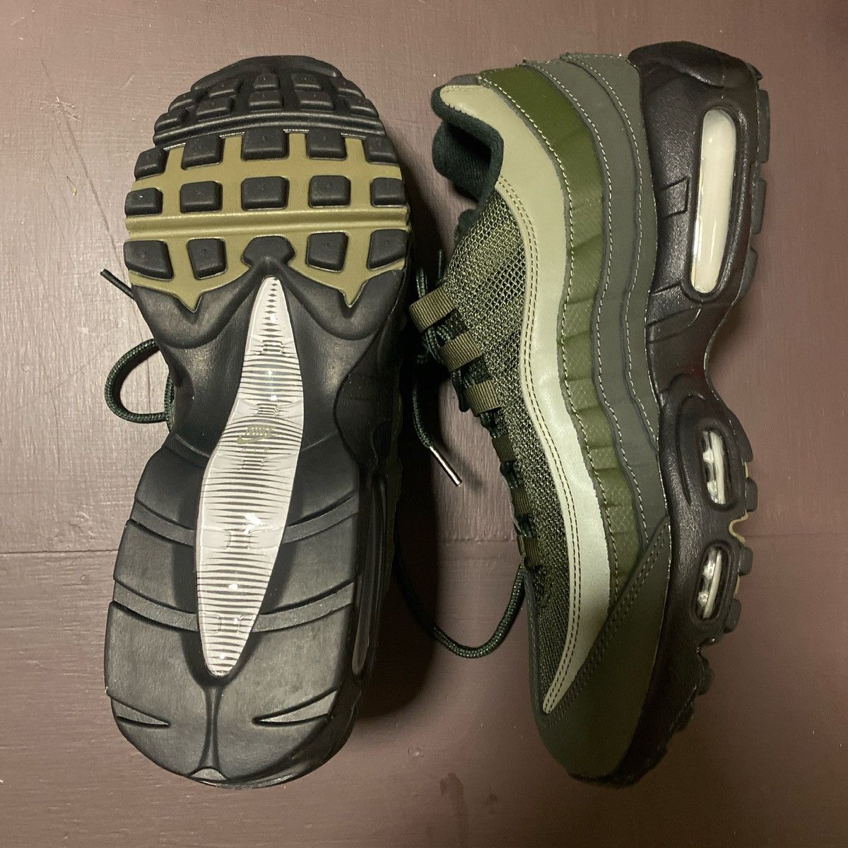 Nike Nike Air Max 95 Sequoia NEGOTIABLE Size US 8.5 / EU 41-42 - 3 Thumbnail