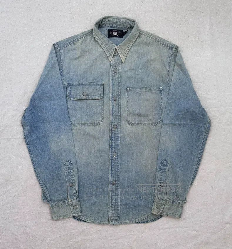 RRL Ralph Lauren RRL Ralph Lauren Cowboy workwear shirt Size US M / EU 48-50 / 2 - 2 Thumbnail