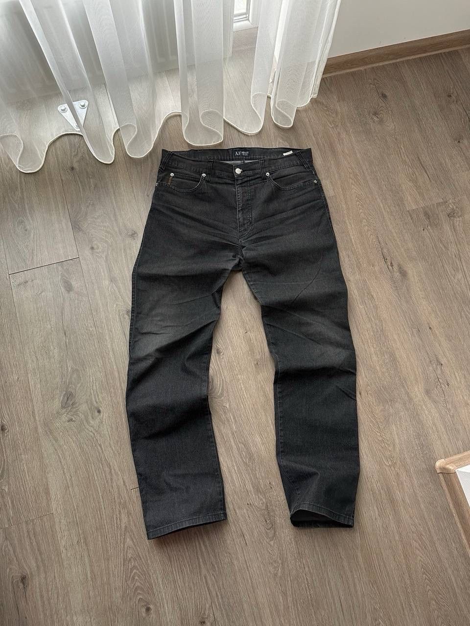 Armani × Vintage Vintage Armani Jens Gray Faded Big Tab Pants Size US 36 / EU 52 - 13 Thumbnail