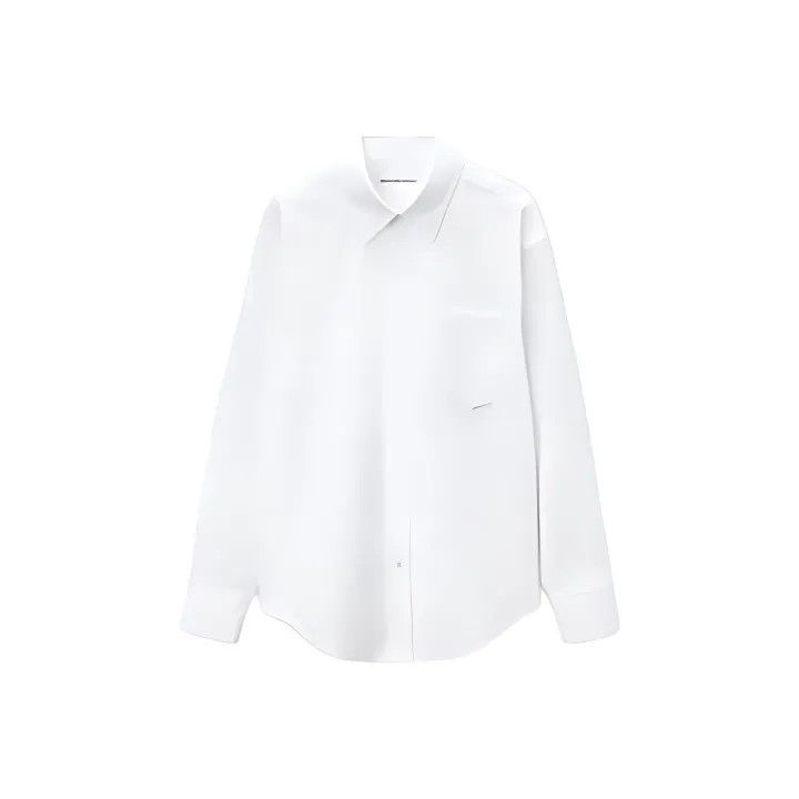 Alexander Wang White Casual Long Sleeve Shirt 0079