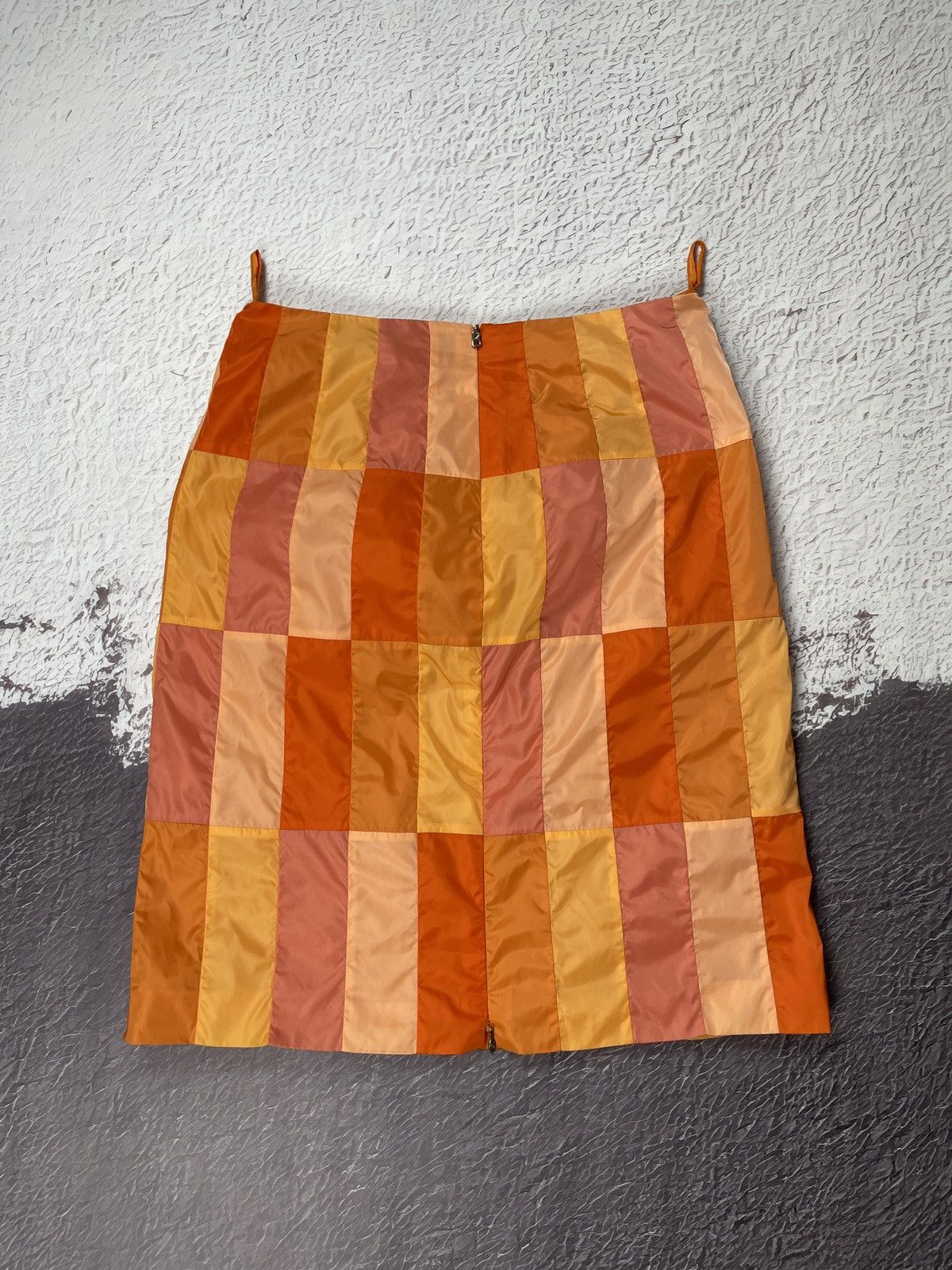 Bogner Bogner nylon patchwork knee skirt 2 pockets zipper Size 34" / US 12 / IT 48 - 11 Thumbnail