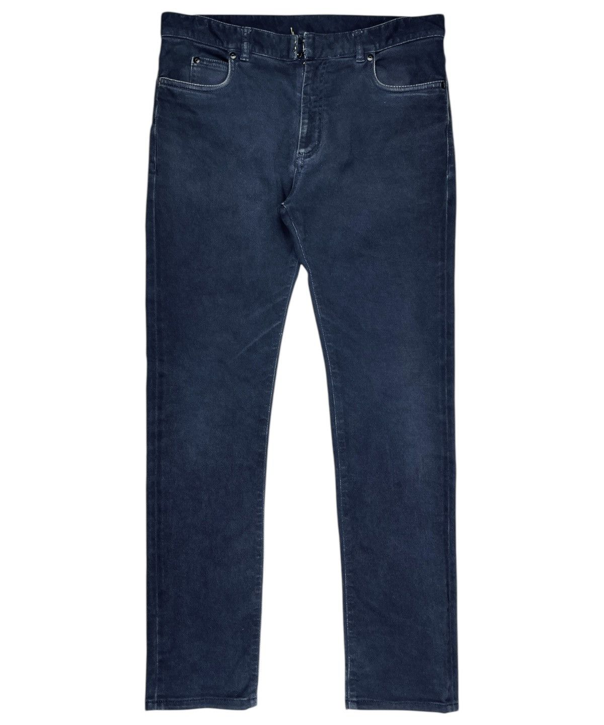 Maison Margiela AW15 Maison Margiela Line 10 Stitched Navy Blue Slim Jeans Size US 30 / EU 46 - 1 Thumbnail