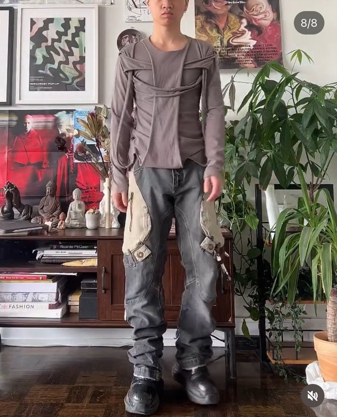 Japanese Brand 00’s Hard Soda Utility Cargo Pants Size US 30 / EU 46 - 8 Thumbnail