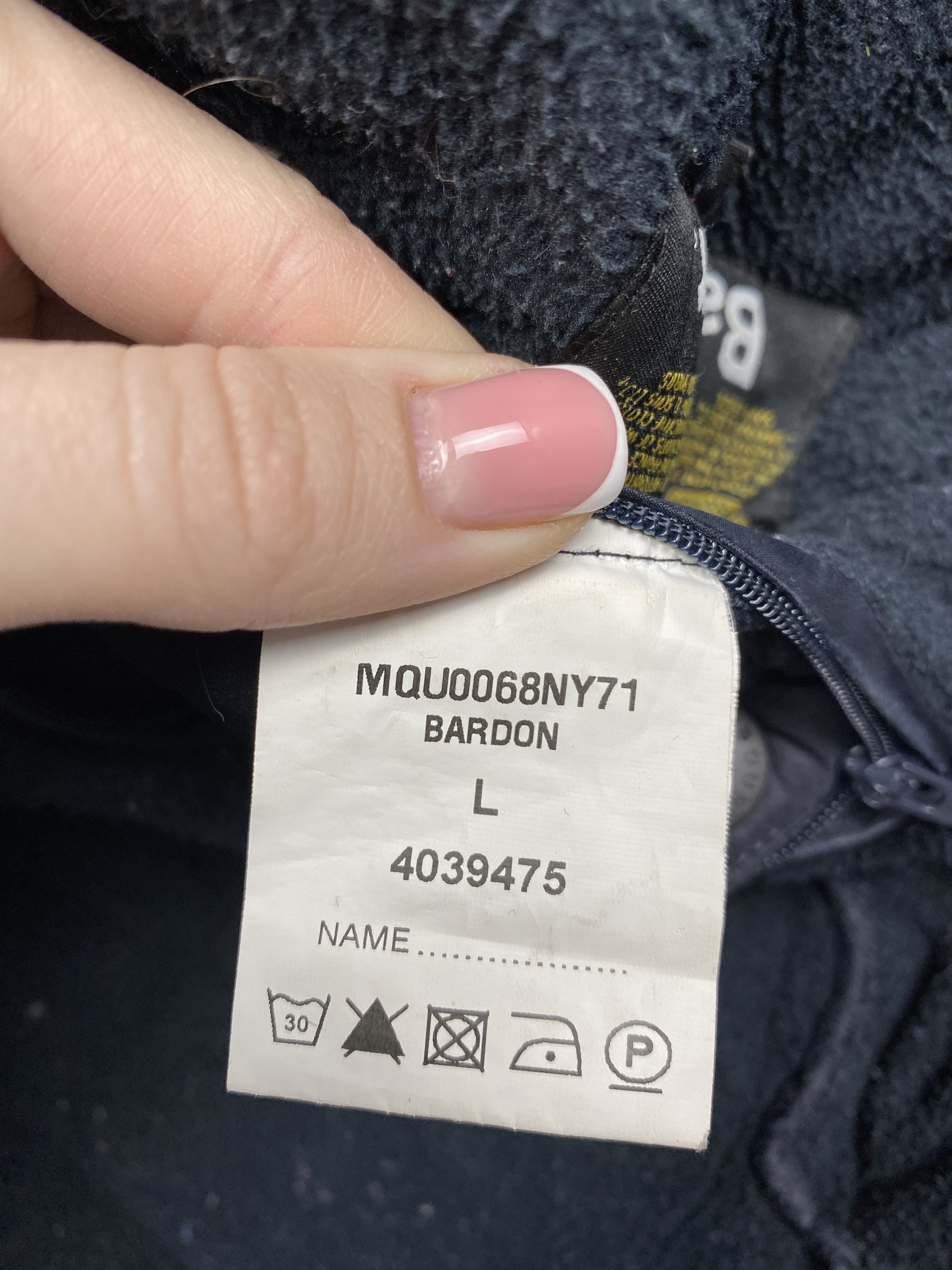 Barbour × Vintage Barbour Bardon Vintage Mens Polarquilt Quilted Jacket Size US L / EU 52-54 / 3 - 9 Thumbnail