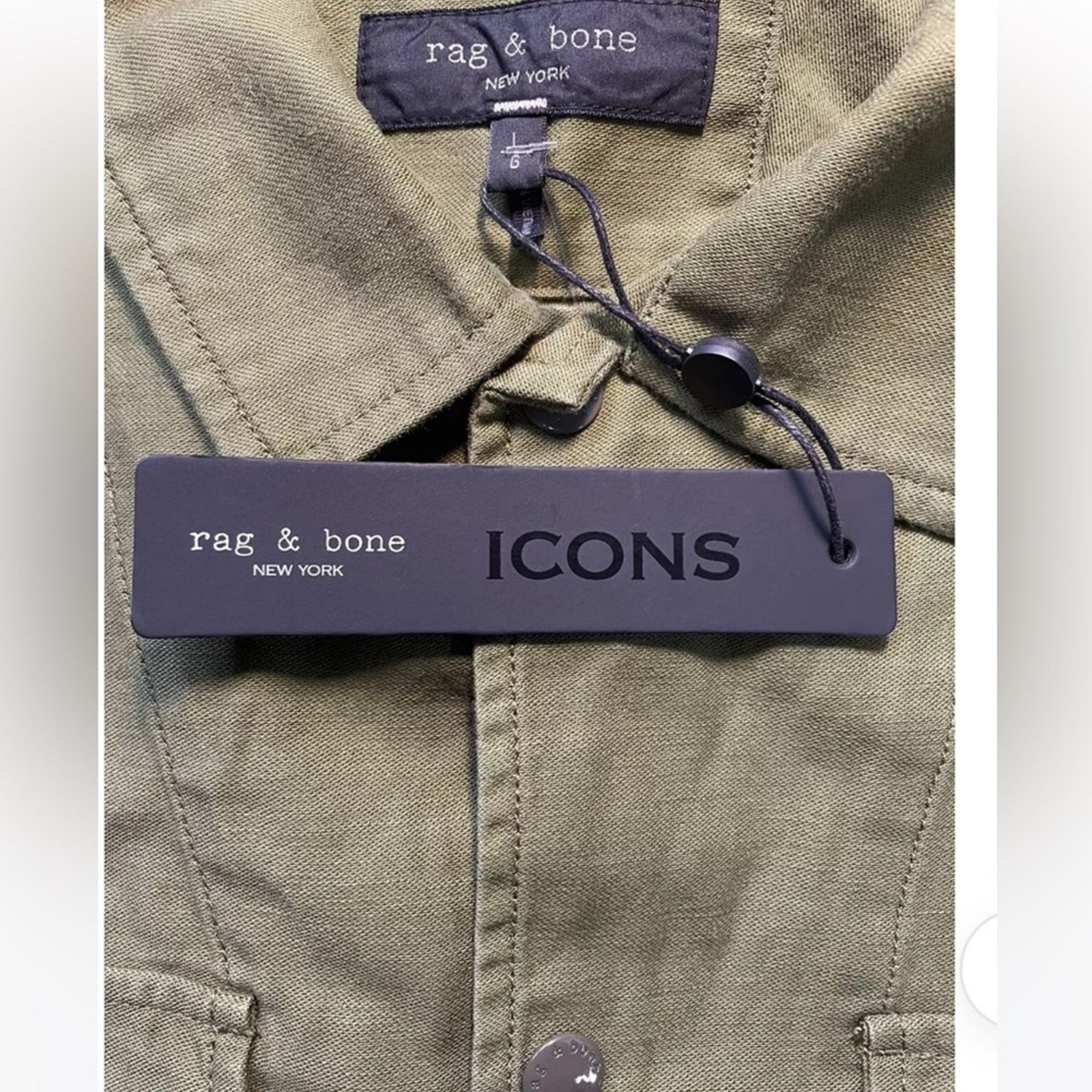 Rag & Bone Rag and Bone Icons Army Flight shirt jacket Size US L / EU 52-54 / 3 - 14 Thumbnail