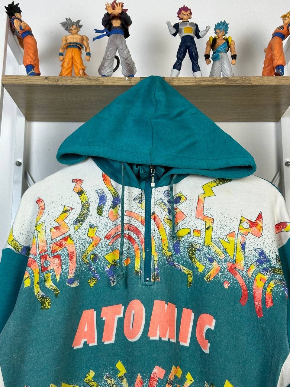 Atomic × Vintage RARE VINTAGE DISTRESSED ATOMIC HALF ZIPPER Size US M / EU 48-50 / 2 - 3 Thumbnail