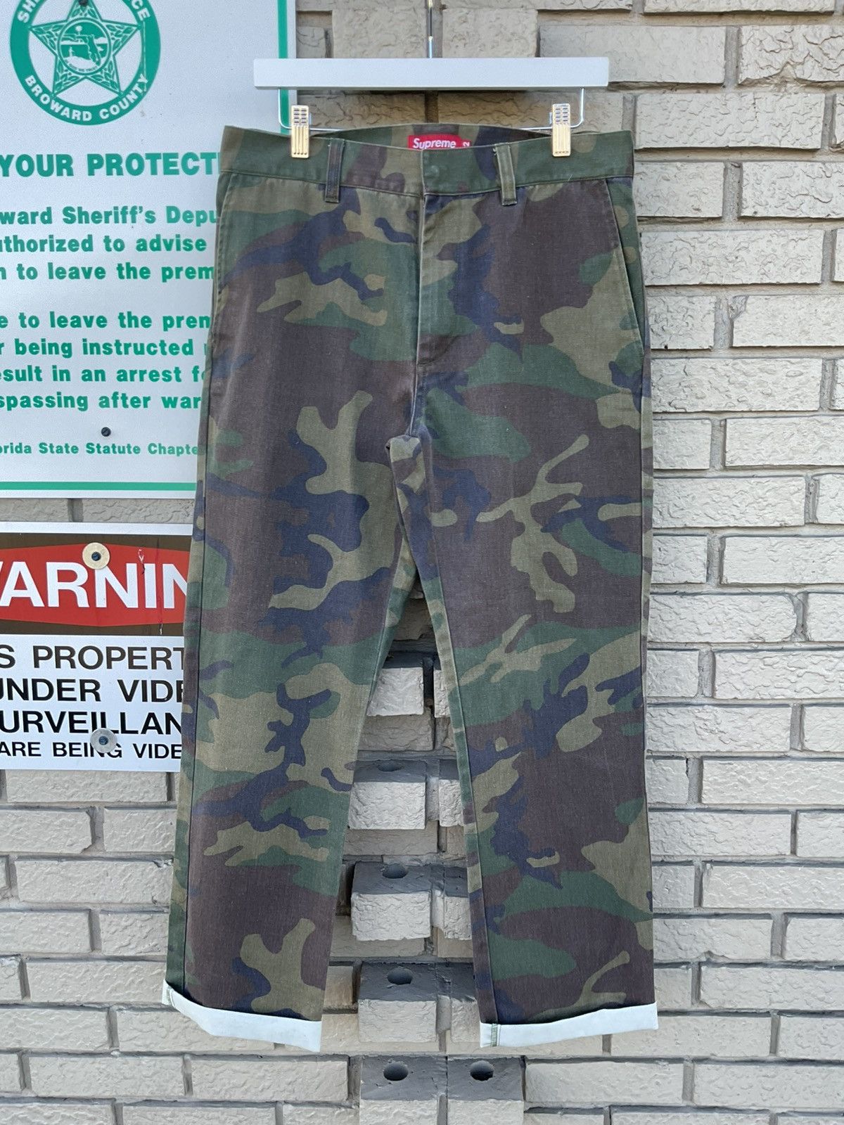 Supreme Camo Pants | Grailed