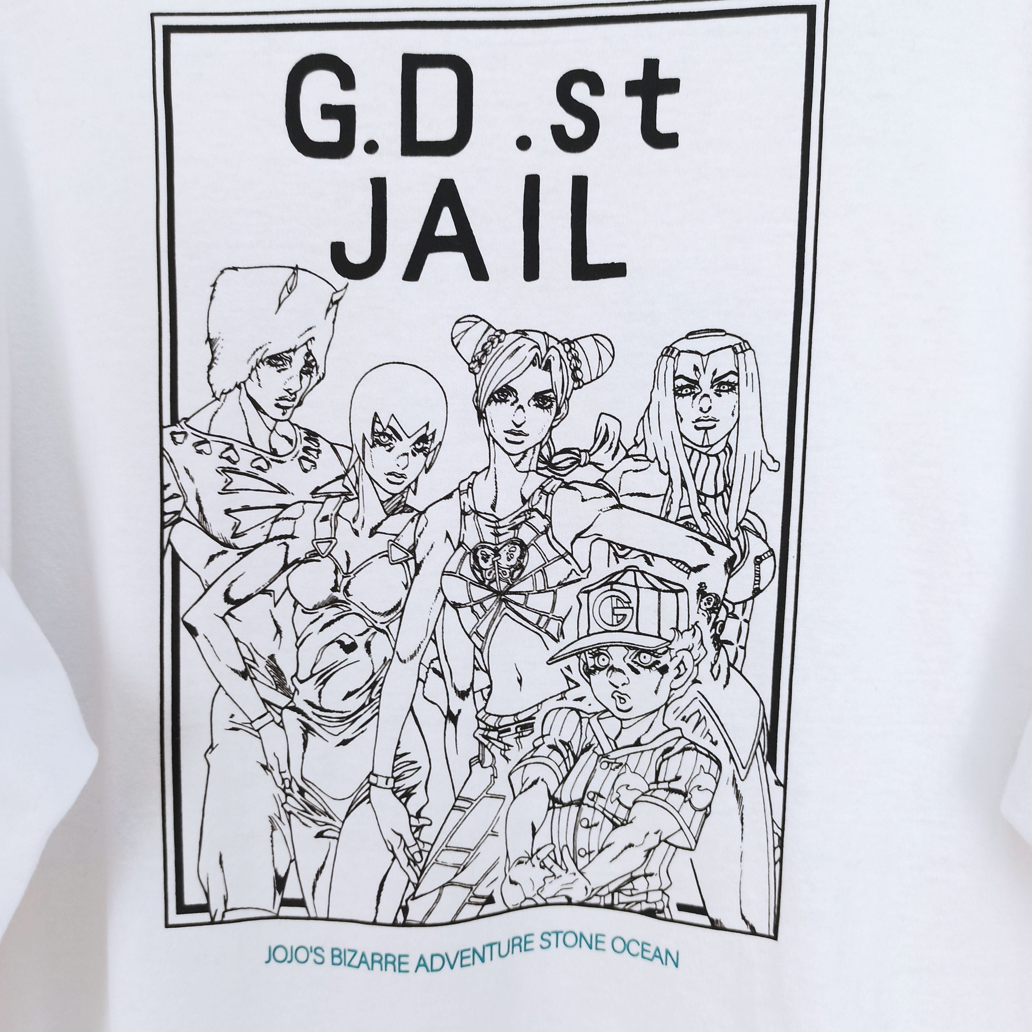 Anime Anime Jojo Bizarre G.D.St JAIL BAN DAI Long Sleeve Tshirt Size US L / EU 52-54 / 3 - 3 Thumbnail